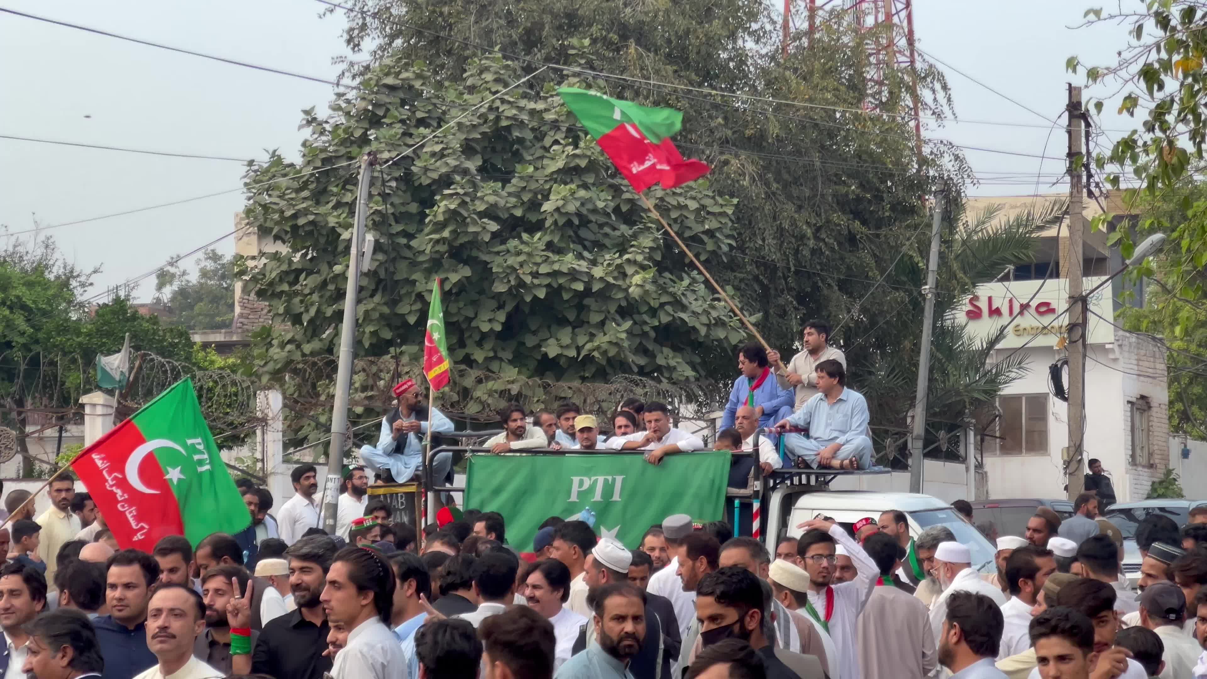 PTI opposition party continues protests demanding former PM Khan's release