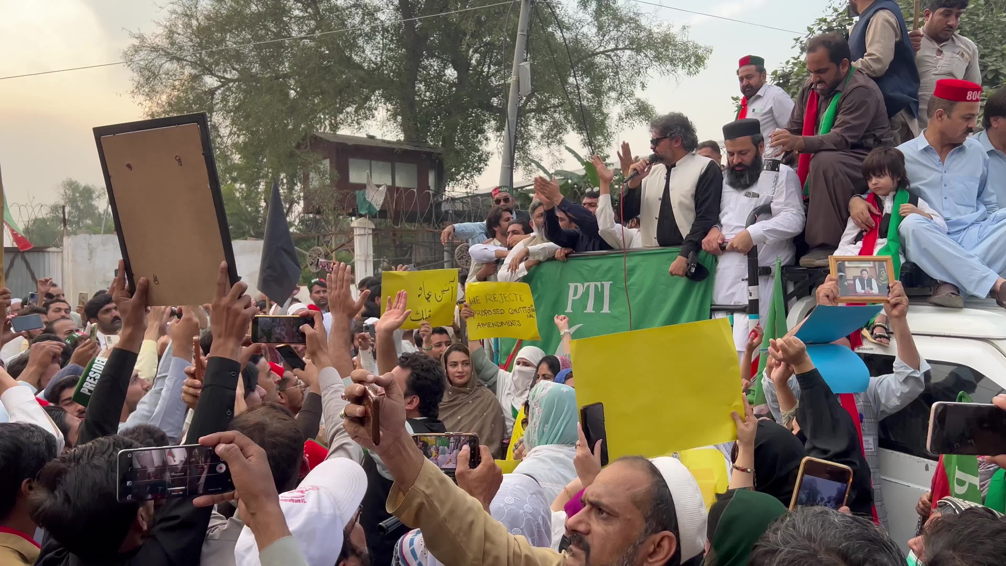 PTI opposition party continues protests demanding former PM Khan's release