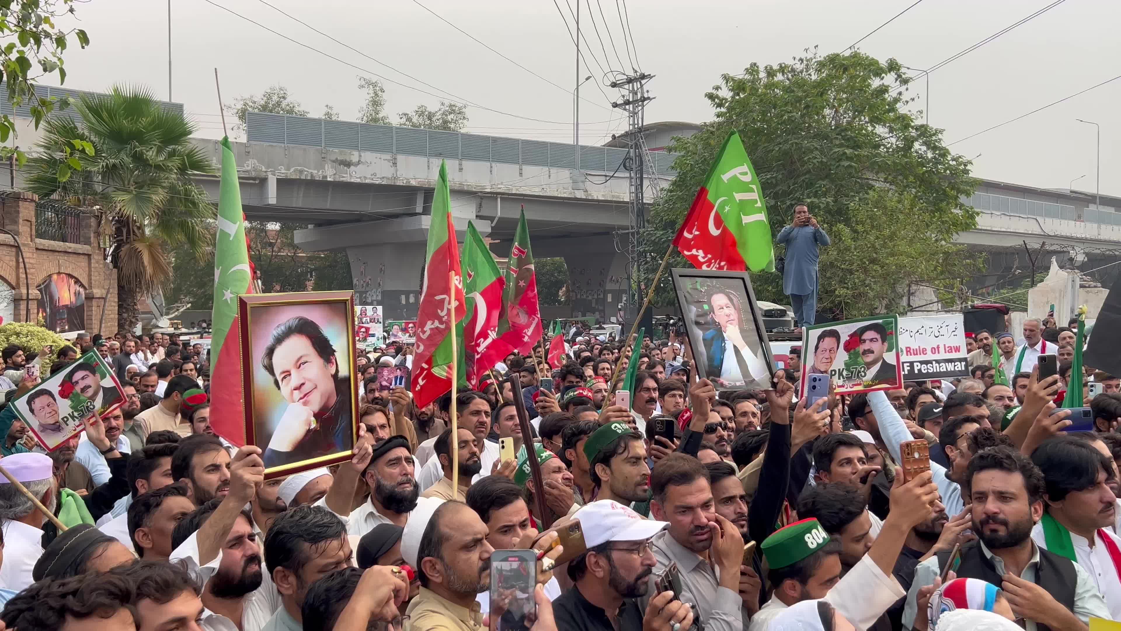 PTI opposition party continues protests demanding former PM Khan's release