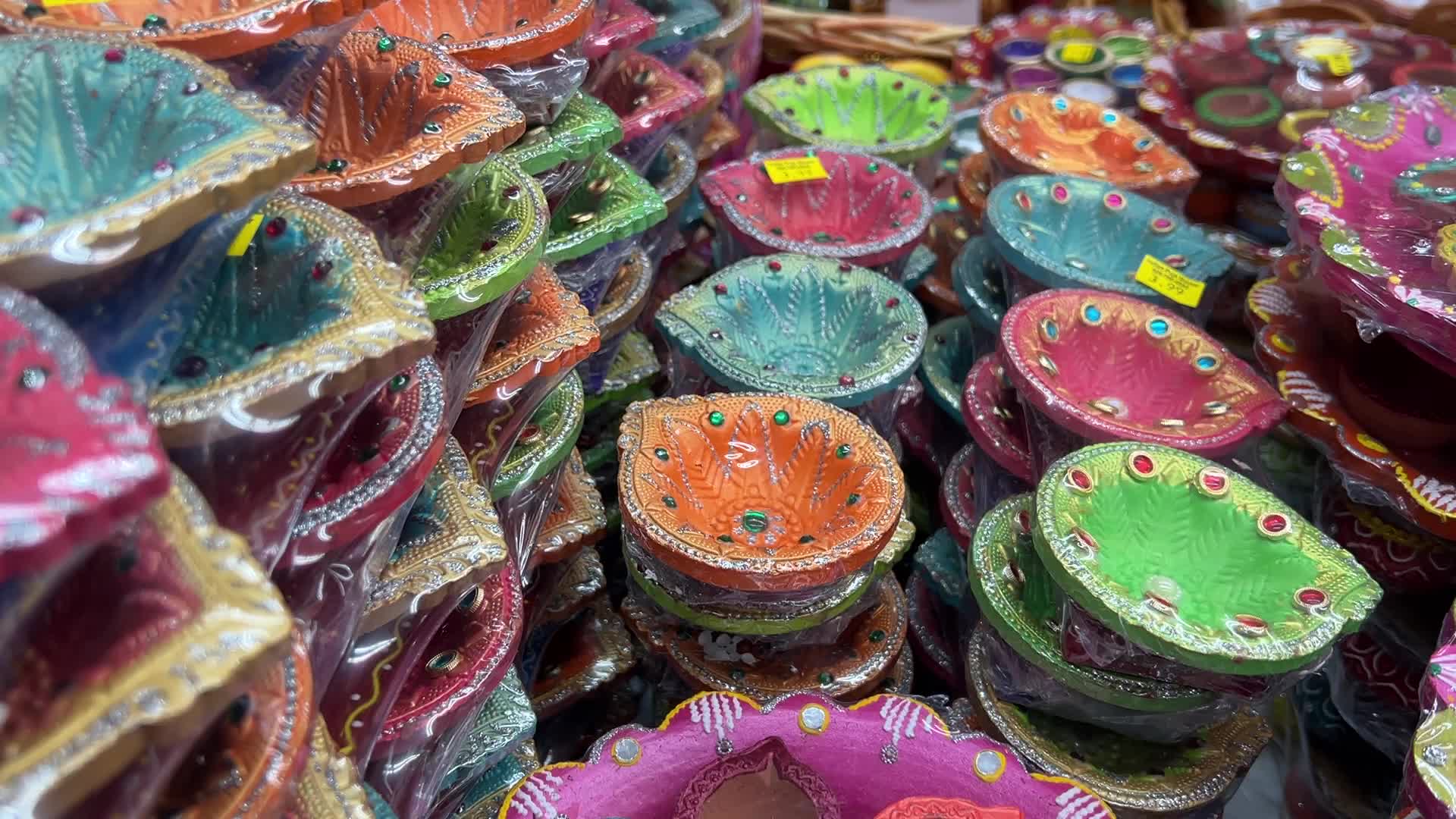 Preparation for the festival of Diwali in Canada