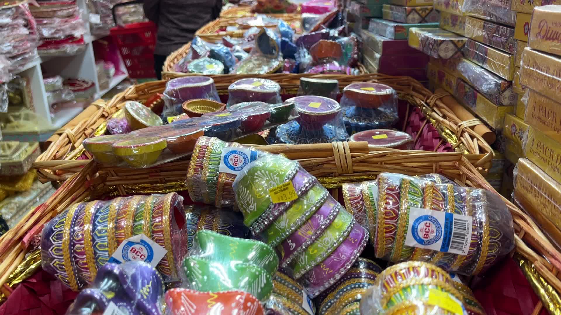 Preparation for the festival of Diwali in Canada