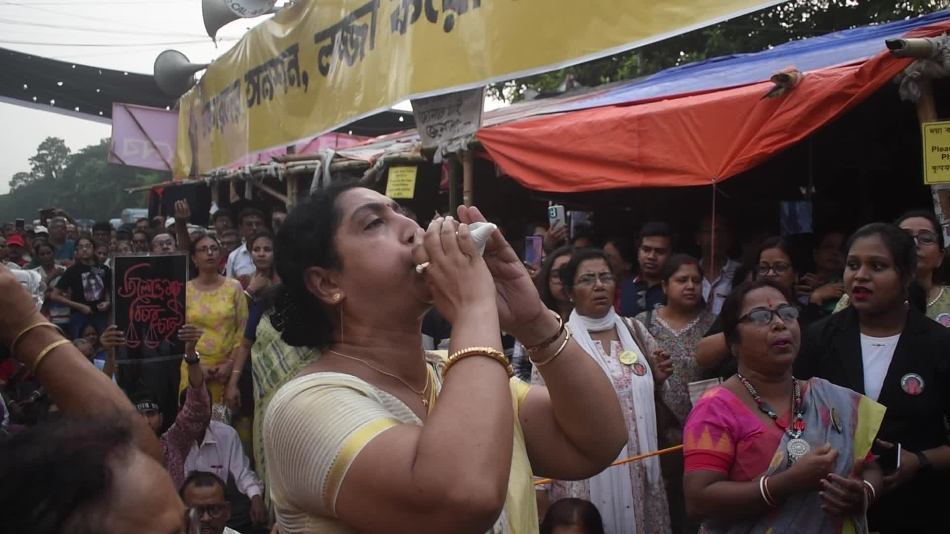 Citizen Protest In Kolkata, India