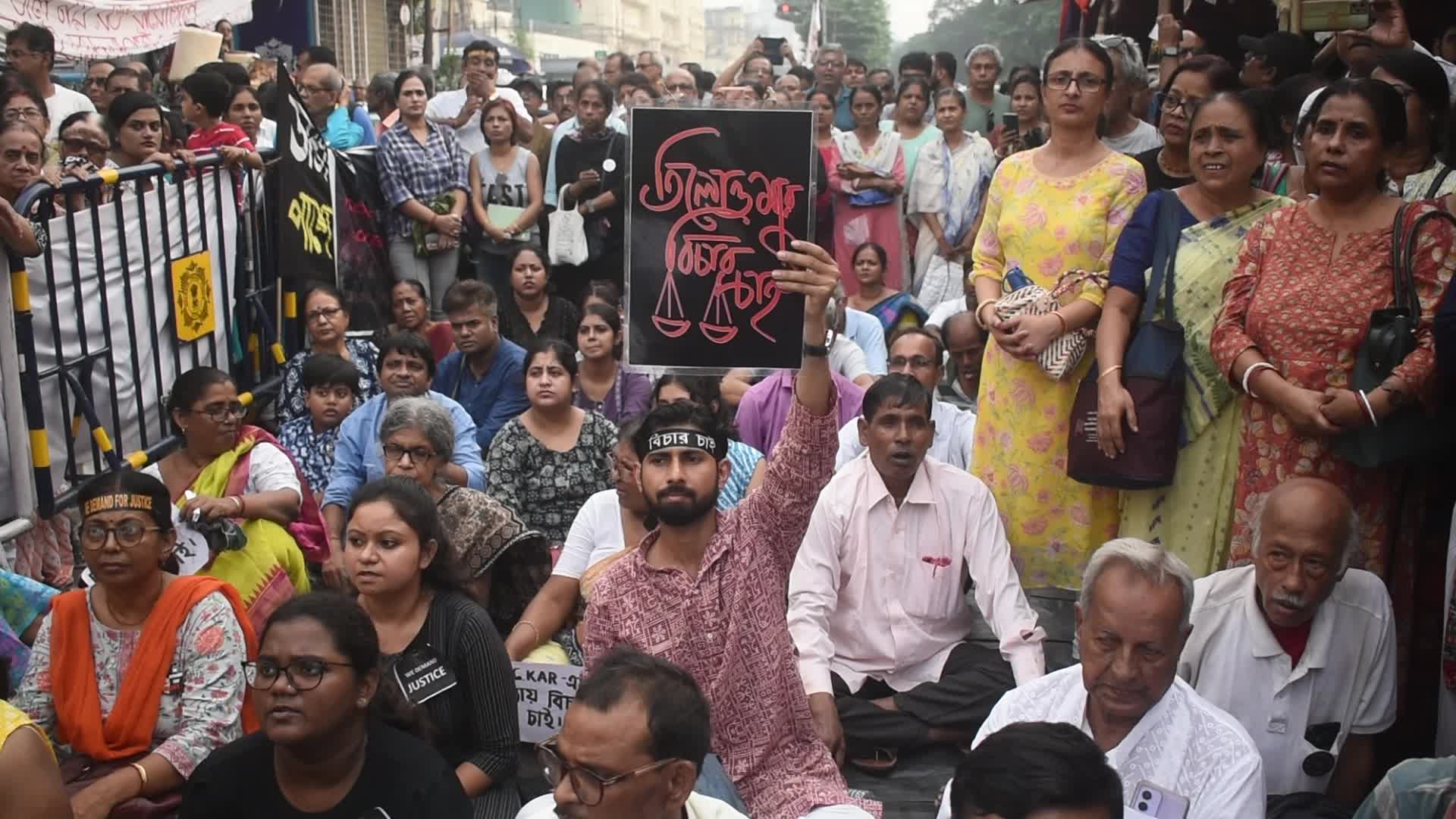 Citizen Protest In Kolkata, India
