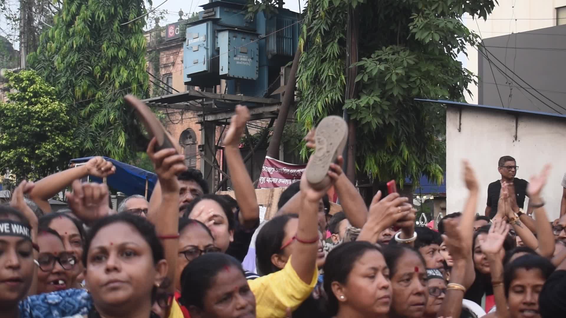 Citizen Protest In Kolkata, India