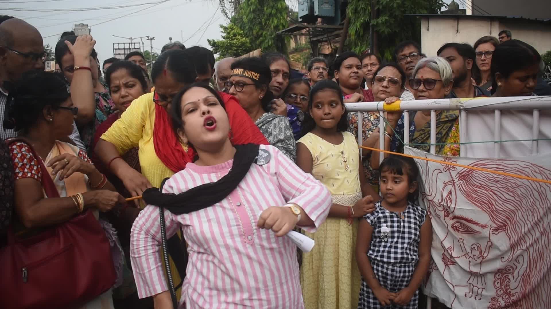 Citizen Protest In Kolkata, India