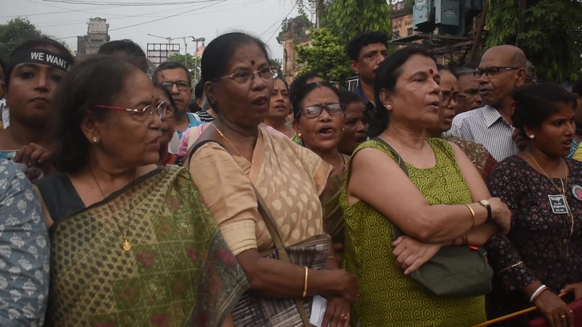 Citizen Protest In Kolkata, India