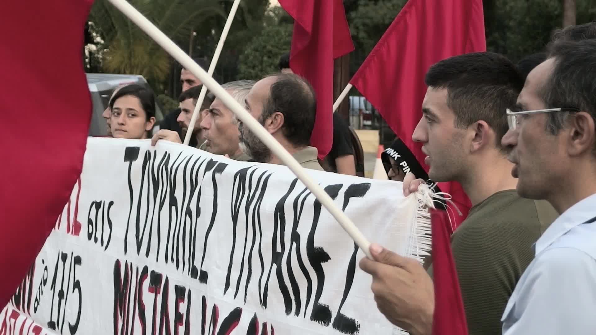 Kurds protest in Athens, Greece