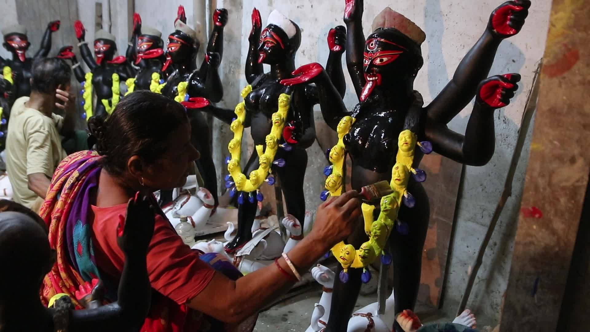 Kali Puja Festival in India