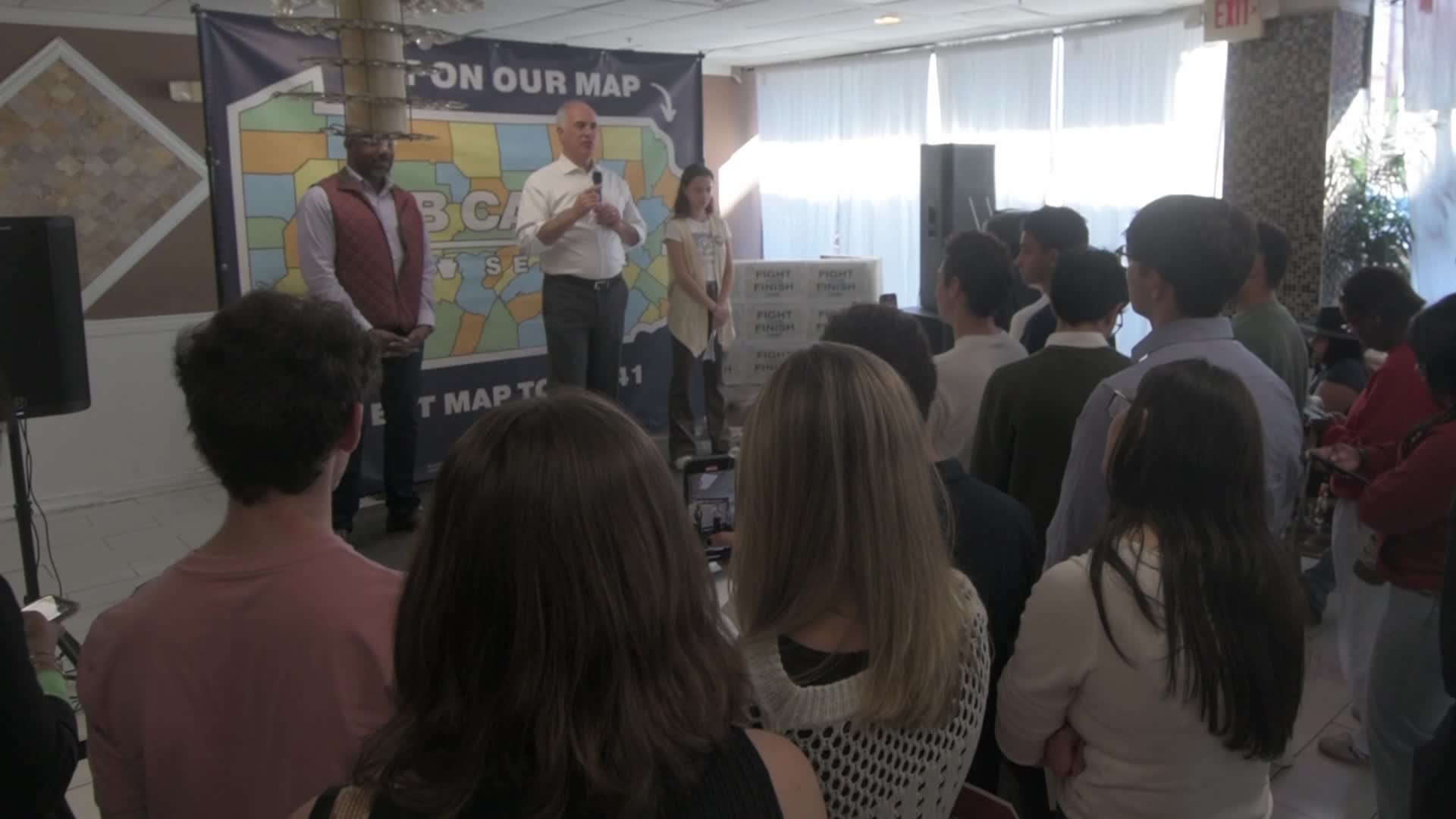 Sen. Casey and Warnock Campaign in North Philadelphia