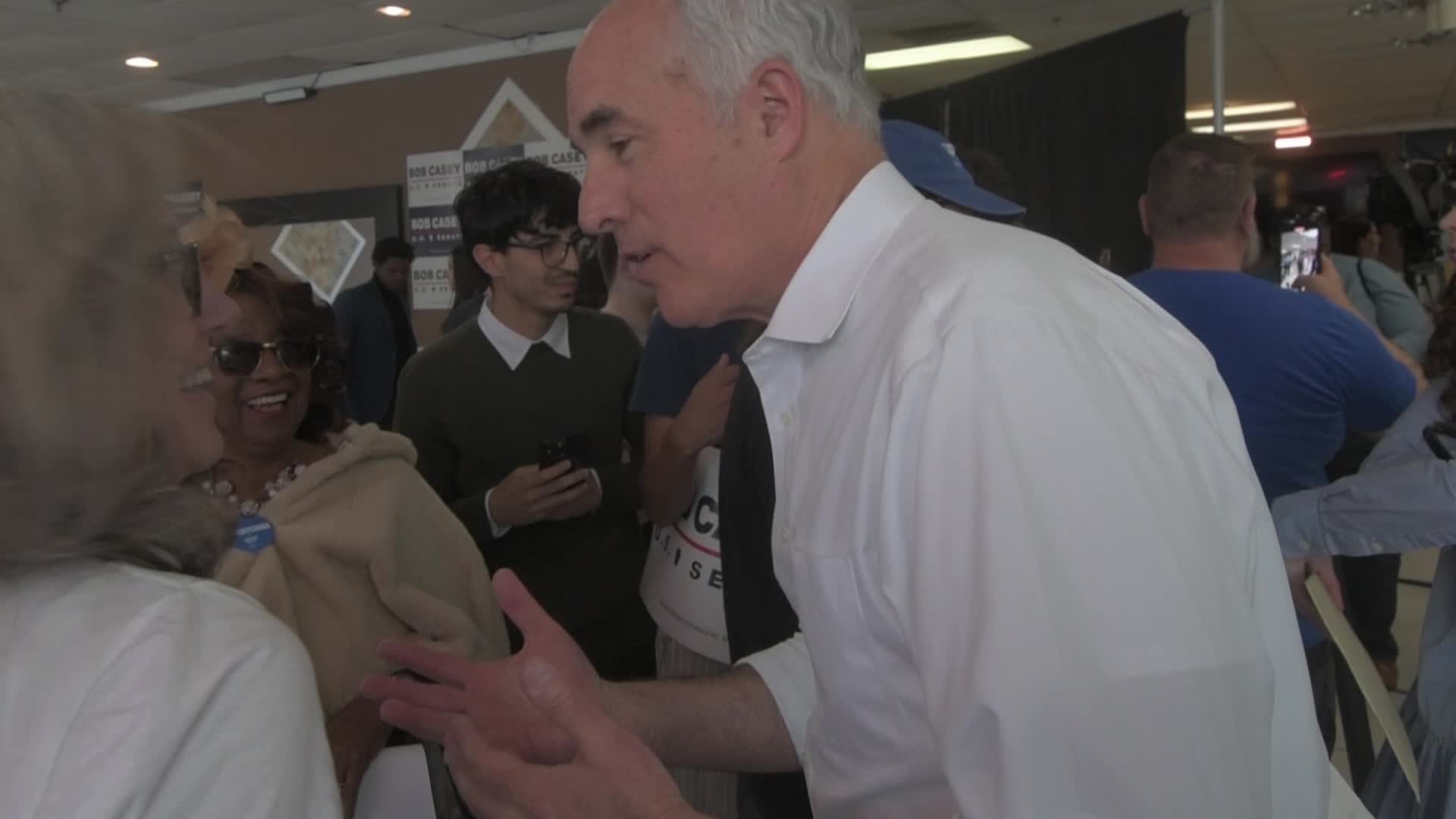 Sen. Casey and Warnock Campaign in North Philadelphia