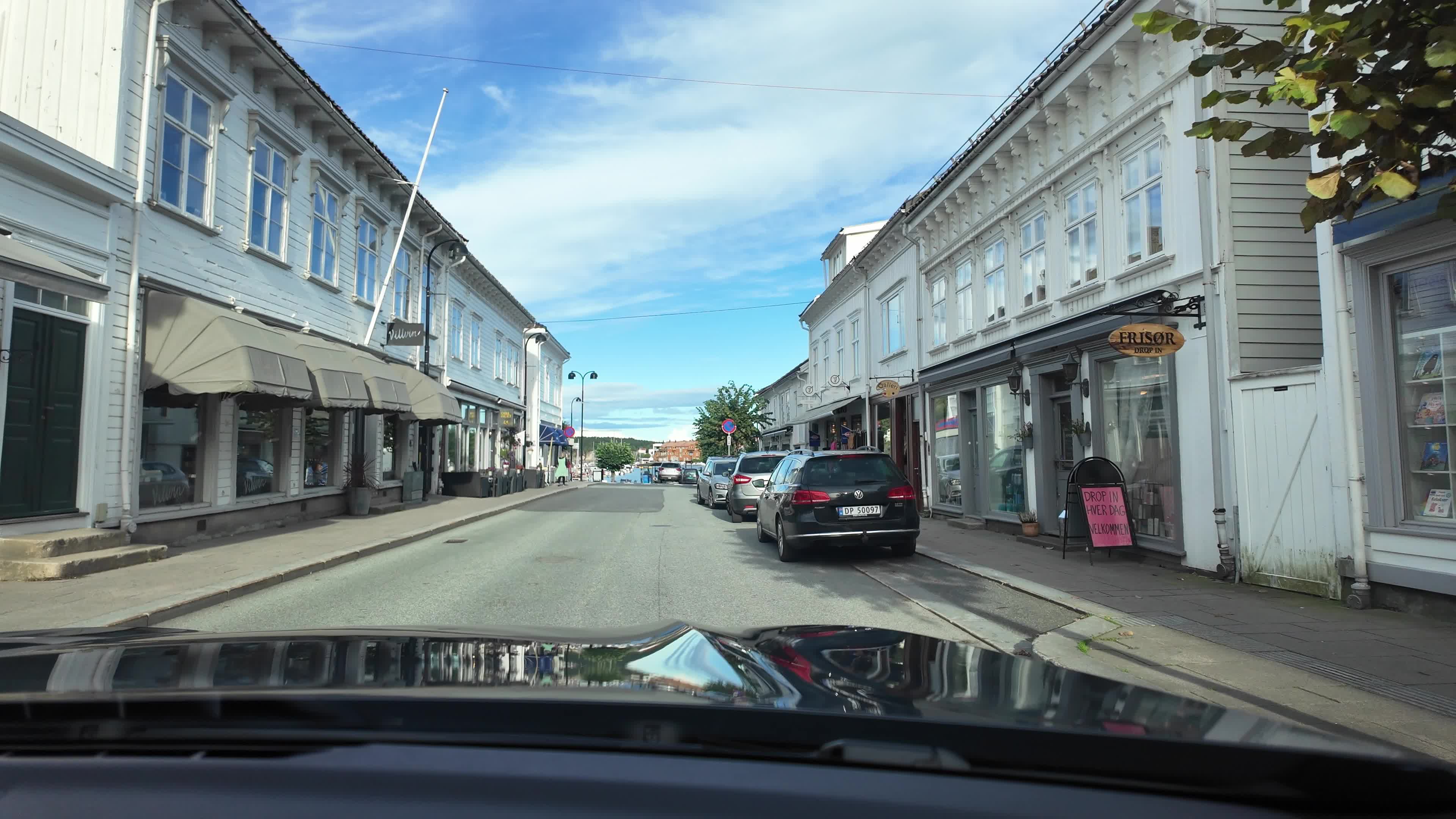 Wooden Town Of Risor, Norway