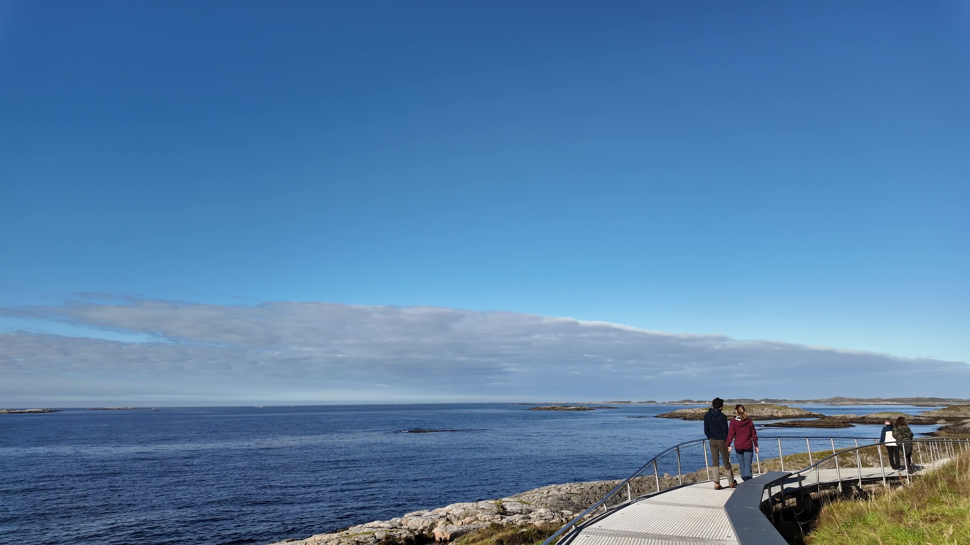 Atlantic Ocean Road In Norway