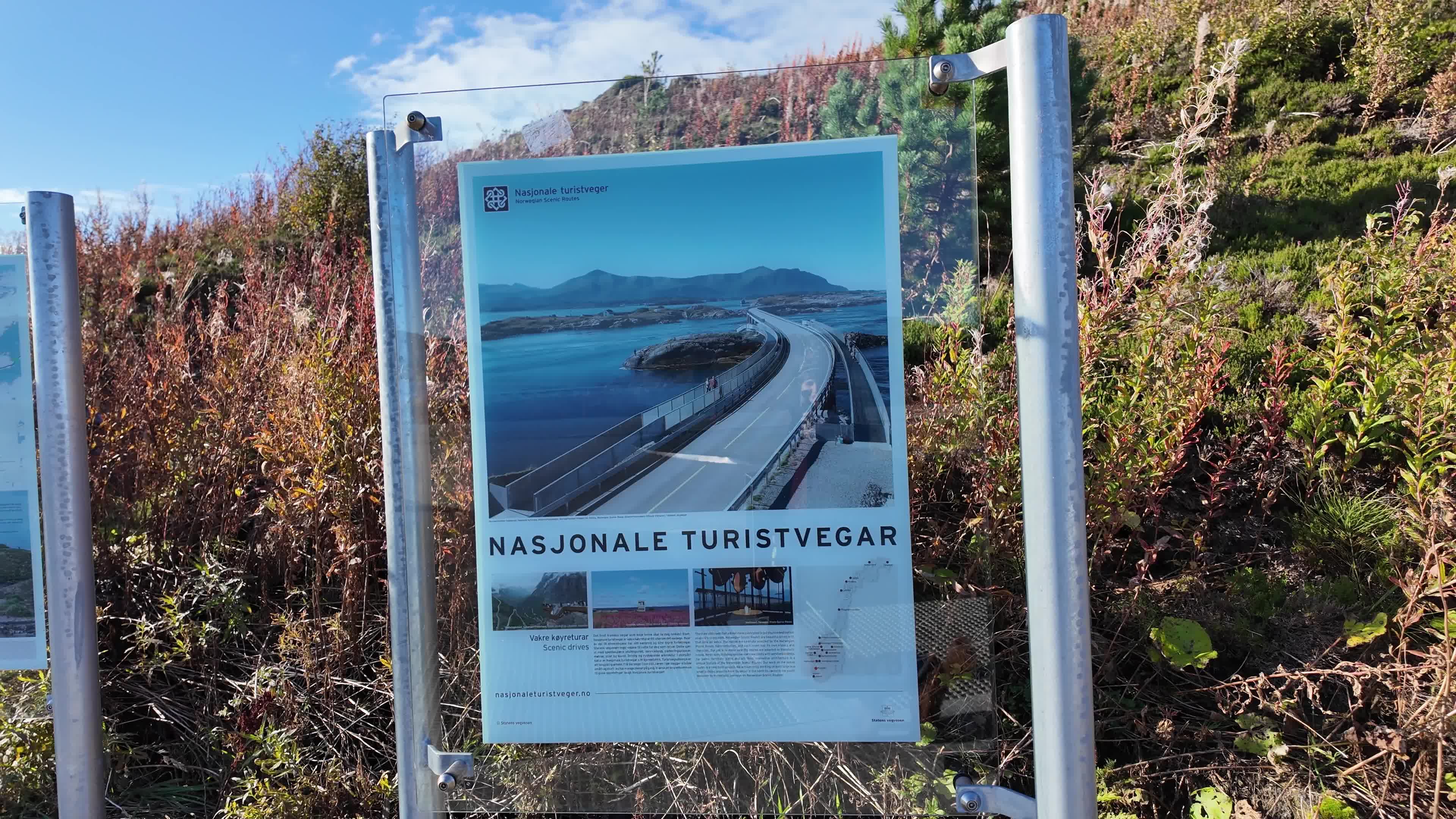 Atlantic Ocean Road In Norway