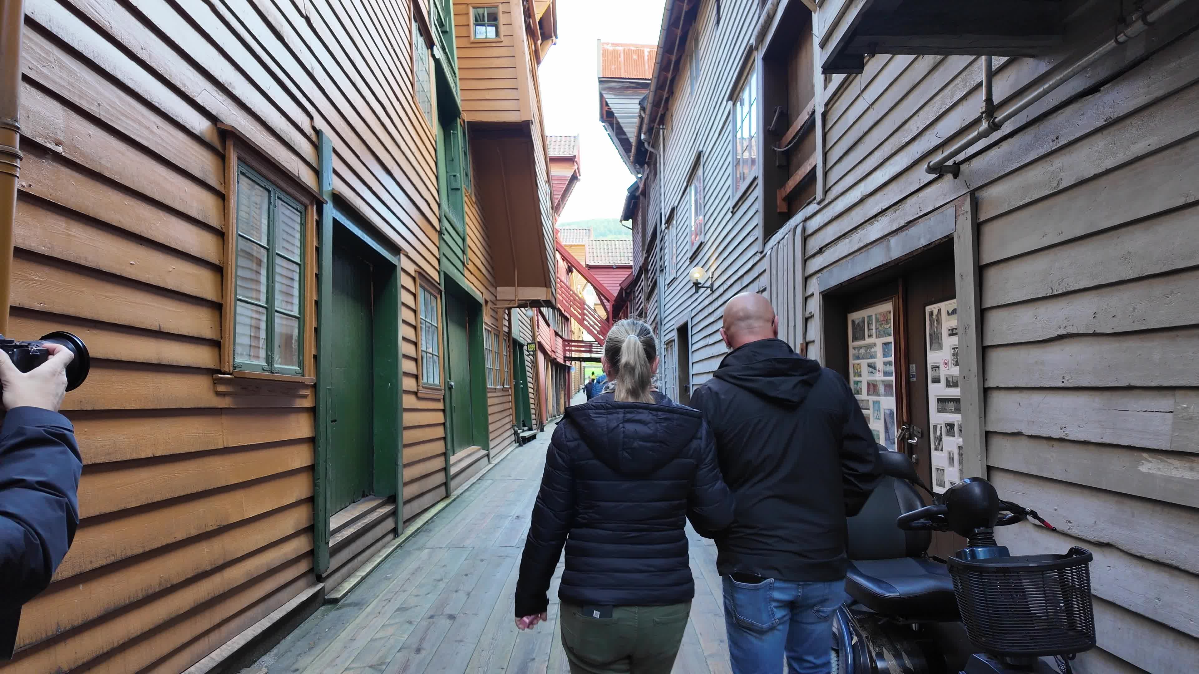Bryggen, the historic Hanseatic Wharf in Bergen