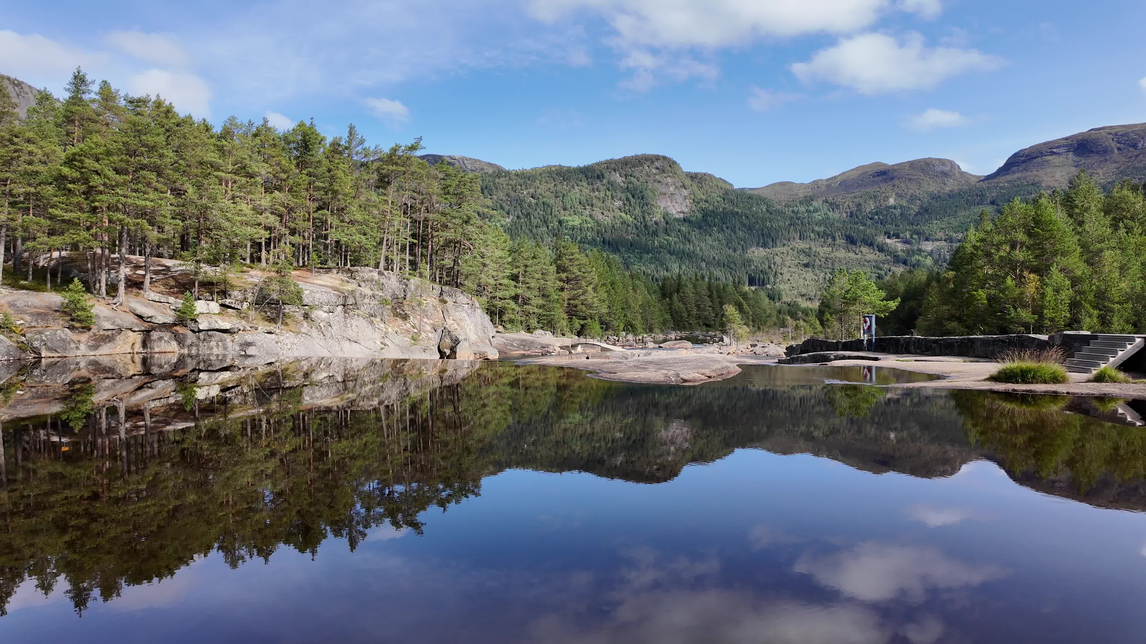 Rest Area In Norway