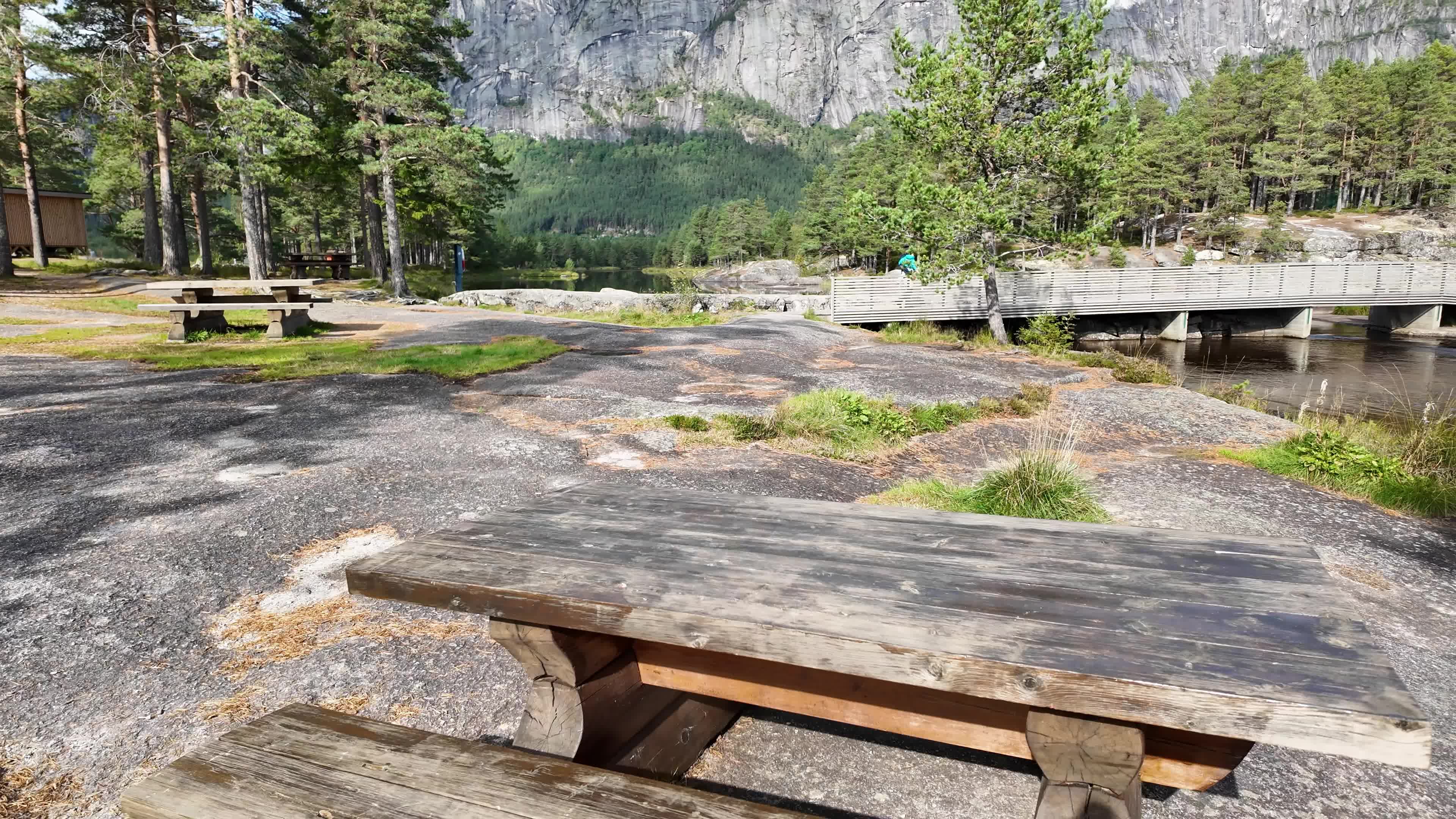 Rest Area In Norway