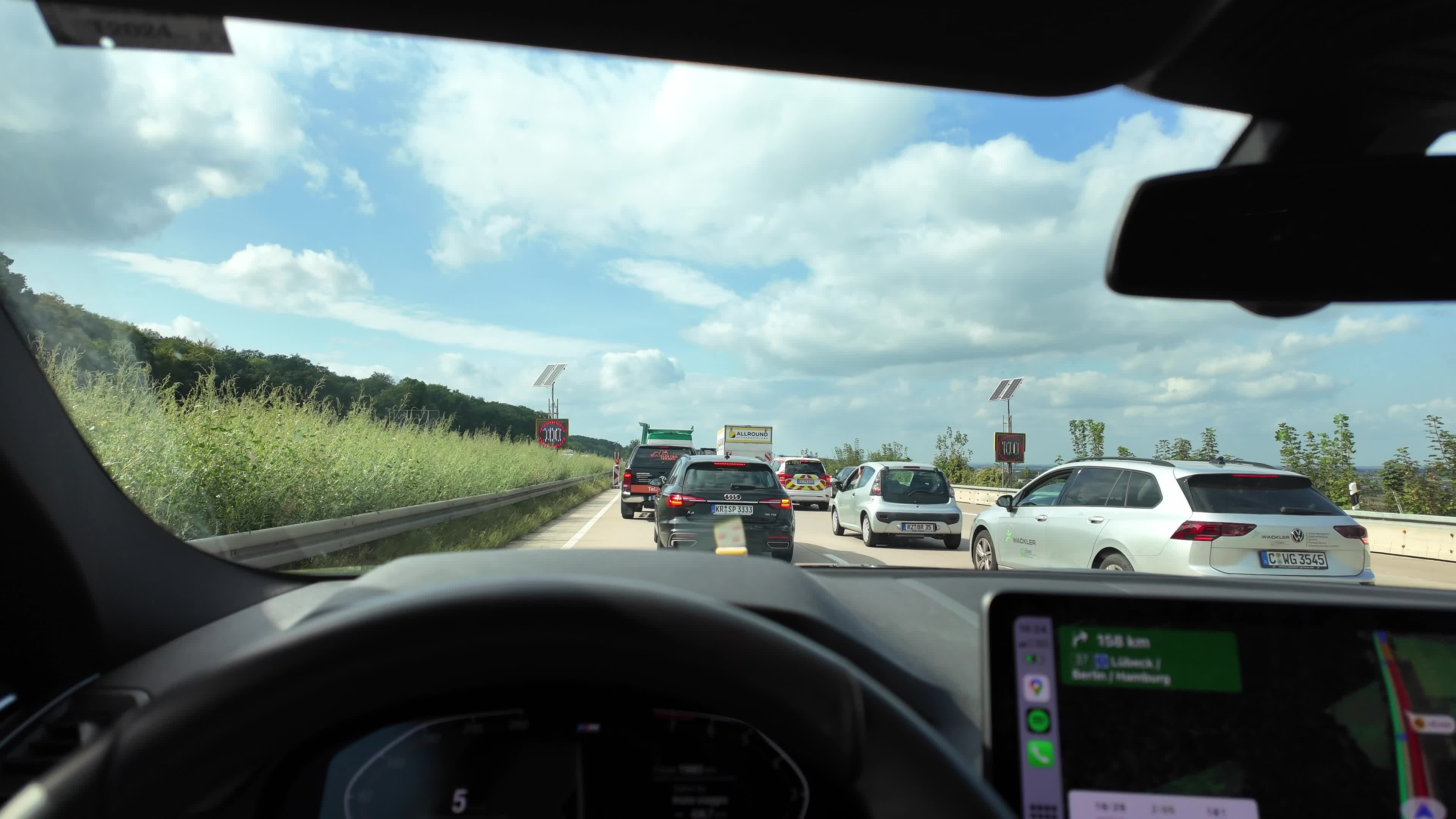 Traffic Jam In Germany