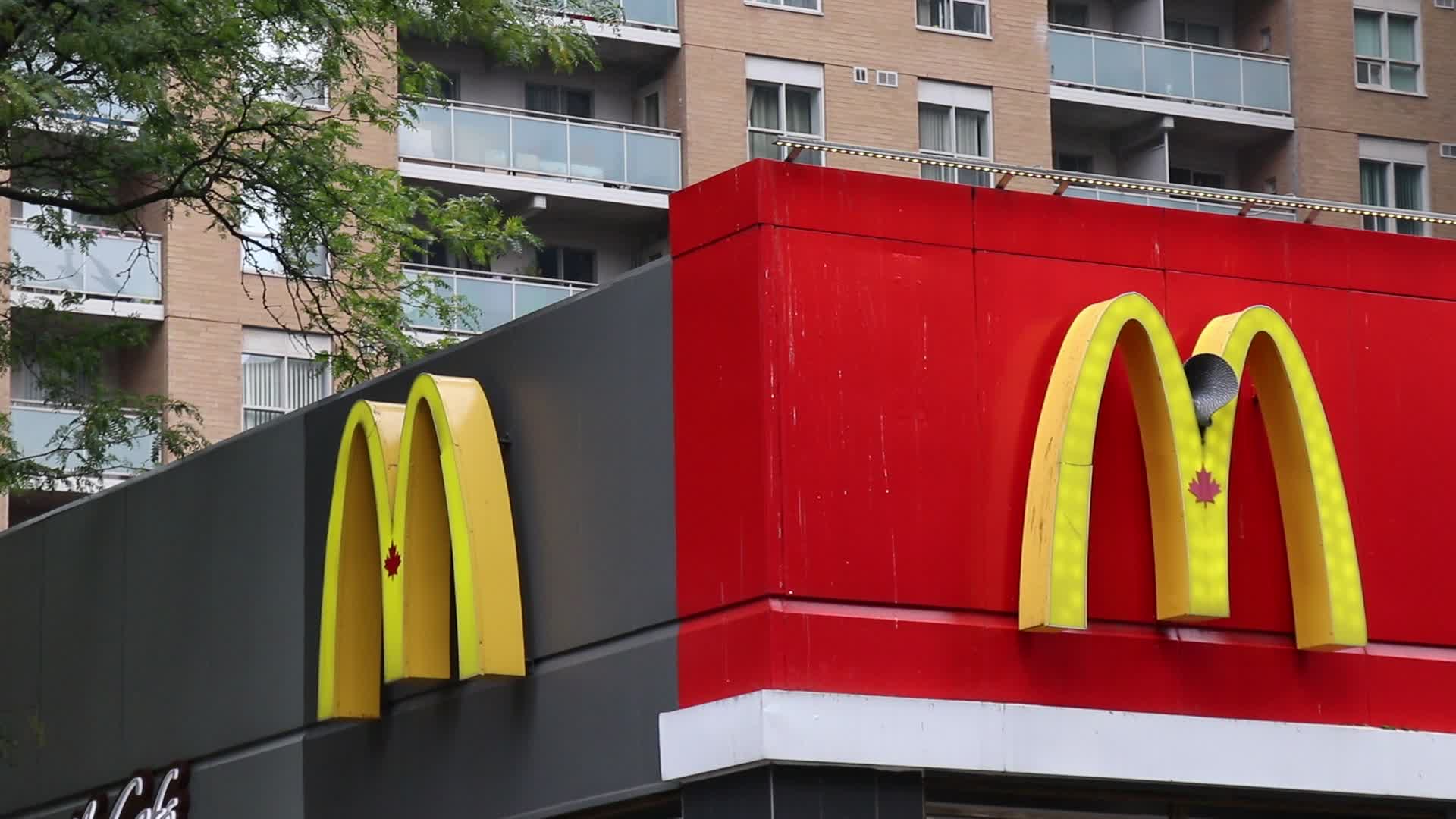 McDonald's Logo, Toronto, Canada