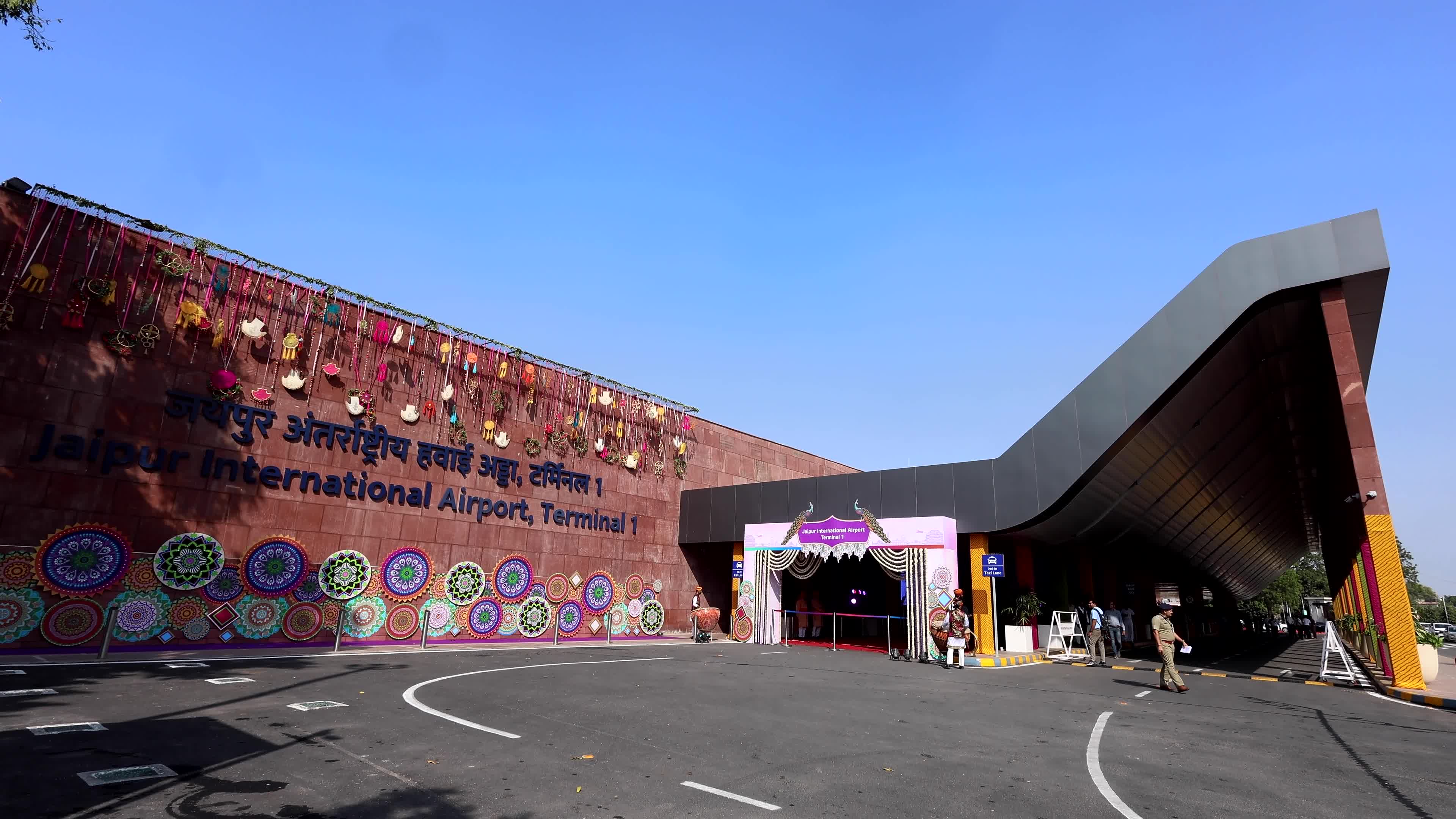 Rajasthan CM Bhajan Lal Sharma Inaugurates Revamped Terminal-1 Of Jaipur International Airport