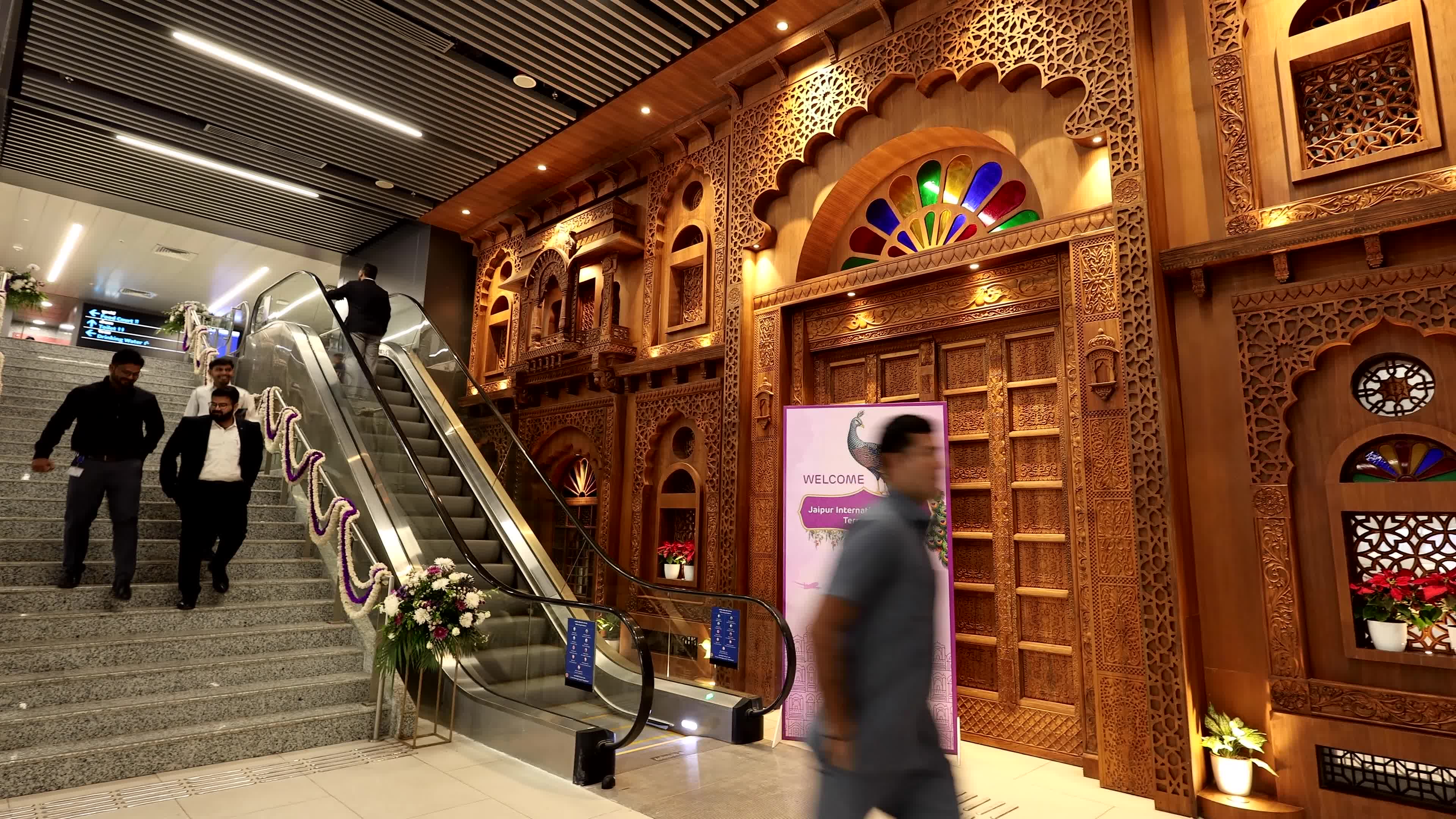 Rajasthan CM Bhajan Lal Sharma Inaugurates Revamped Terminal-1 Of Jaipur International Airport