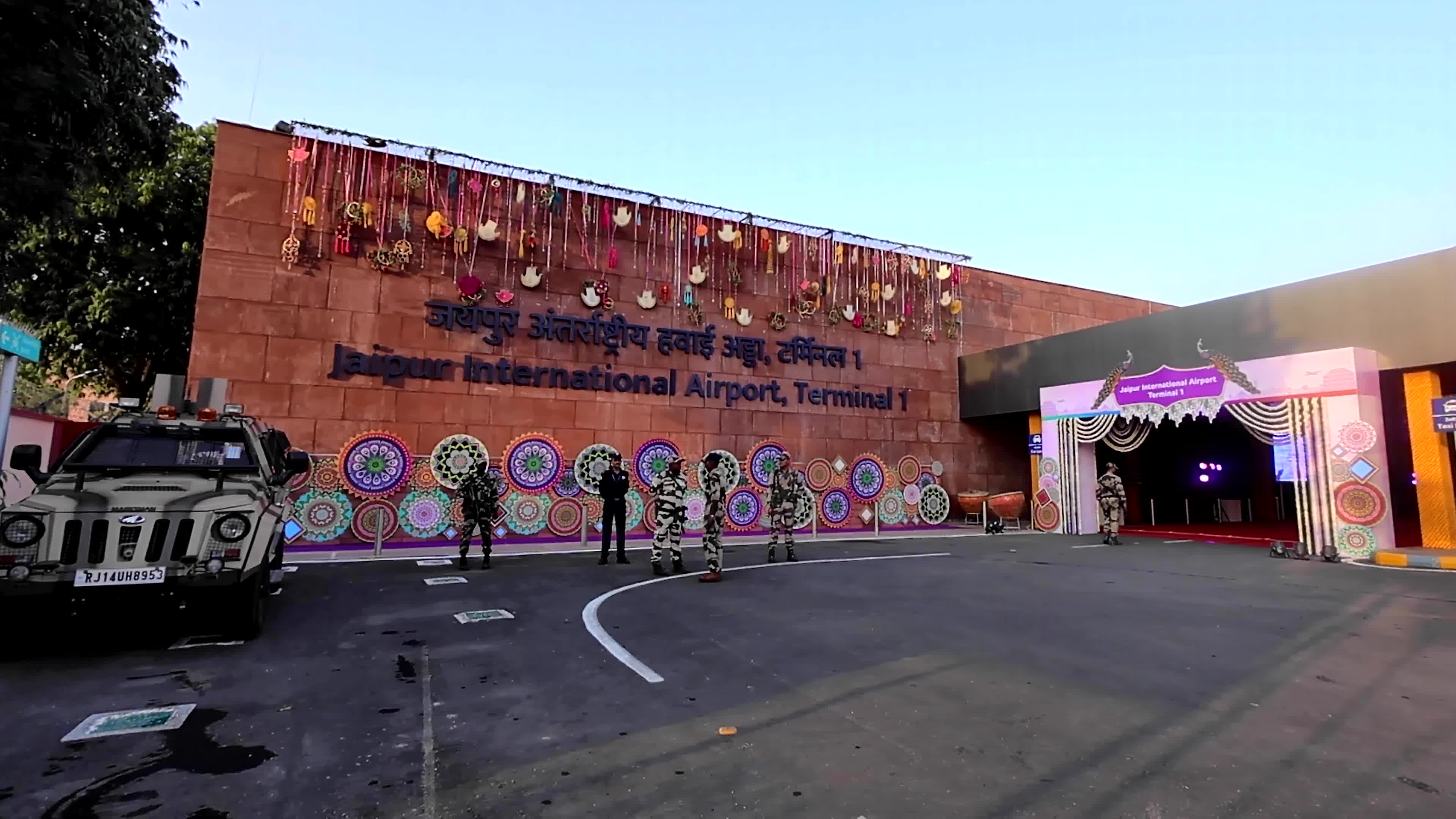 Rajasthan CM Bhajan Lal Sharma Inaugurates Revamped Terminal-1 Of Jaipur International Airport 