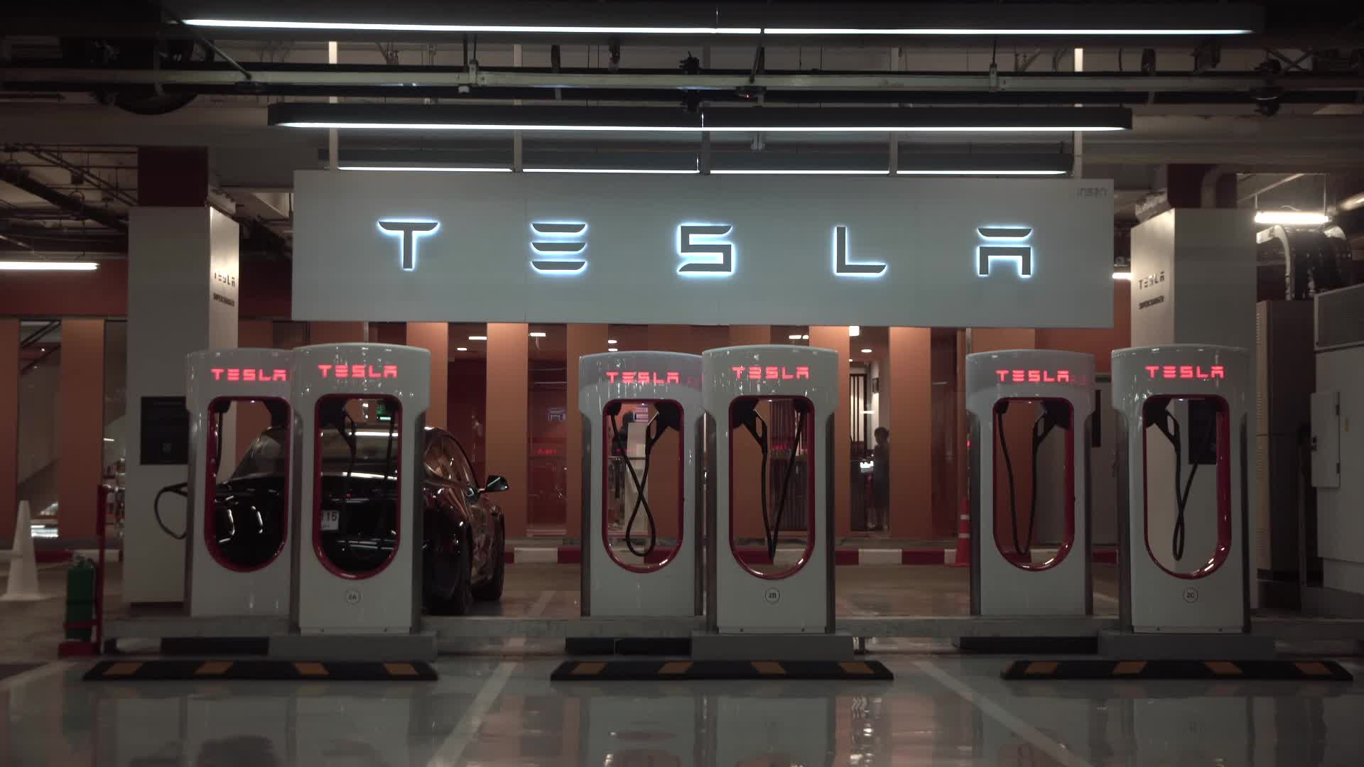 Tesla in Thailand.