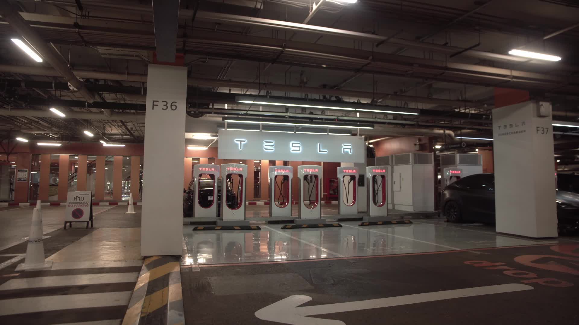 Tesla in Thailand.