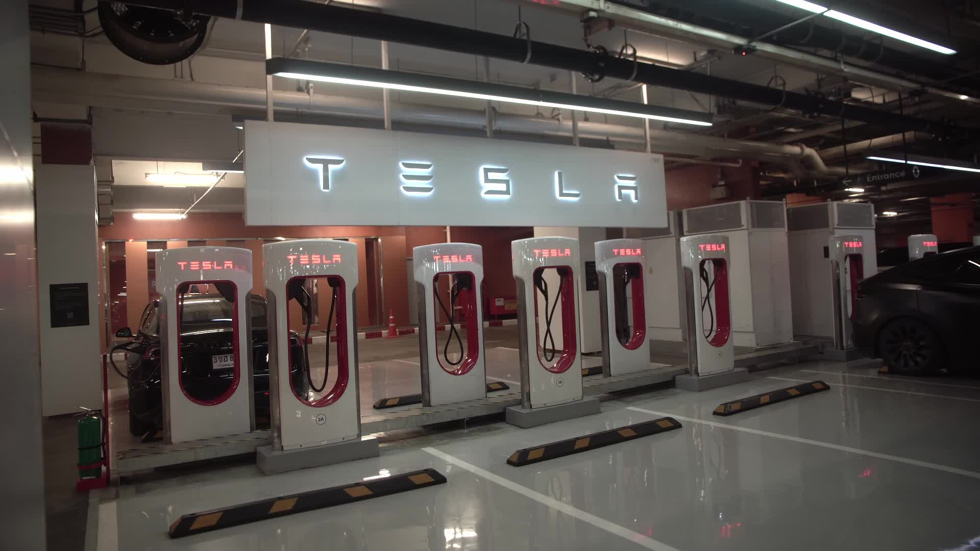 Tesla in Thailand.
