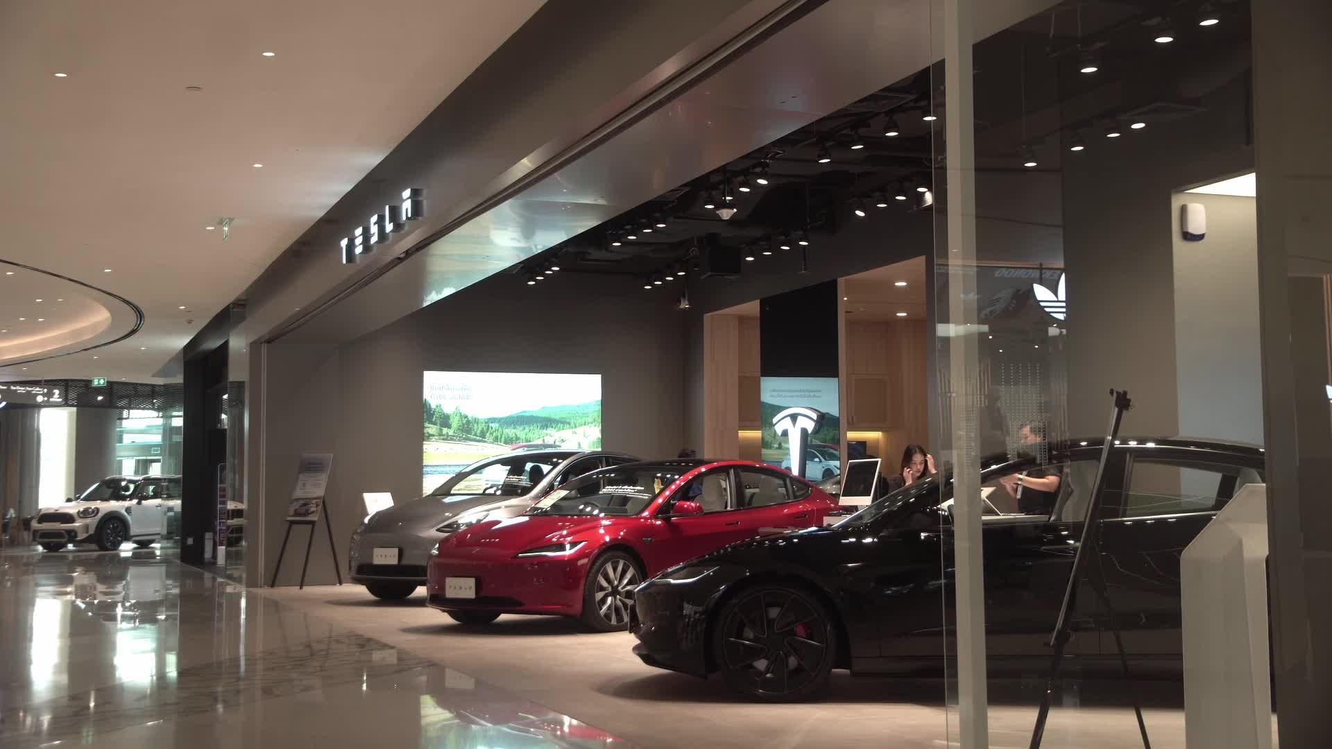 Tesla in Thailand.