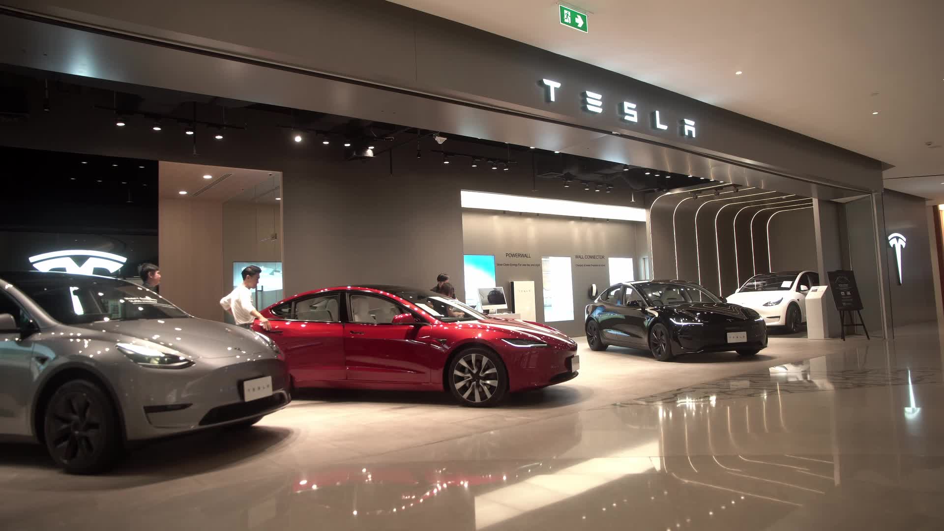 Tesla in Thailand.