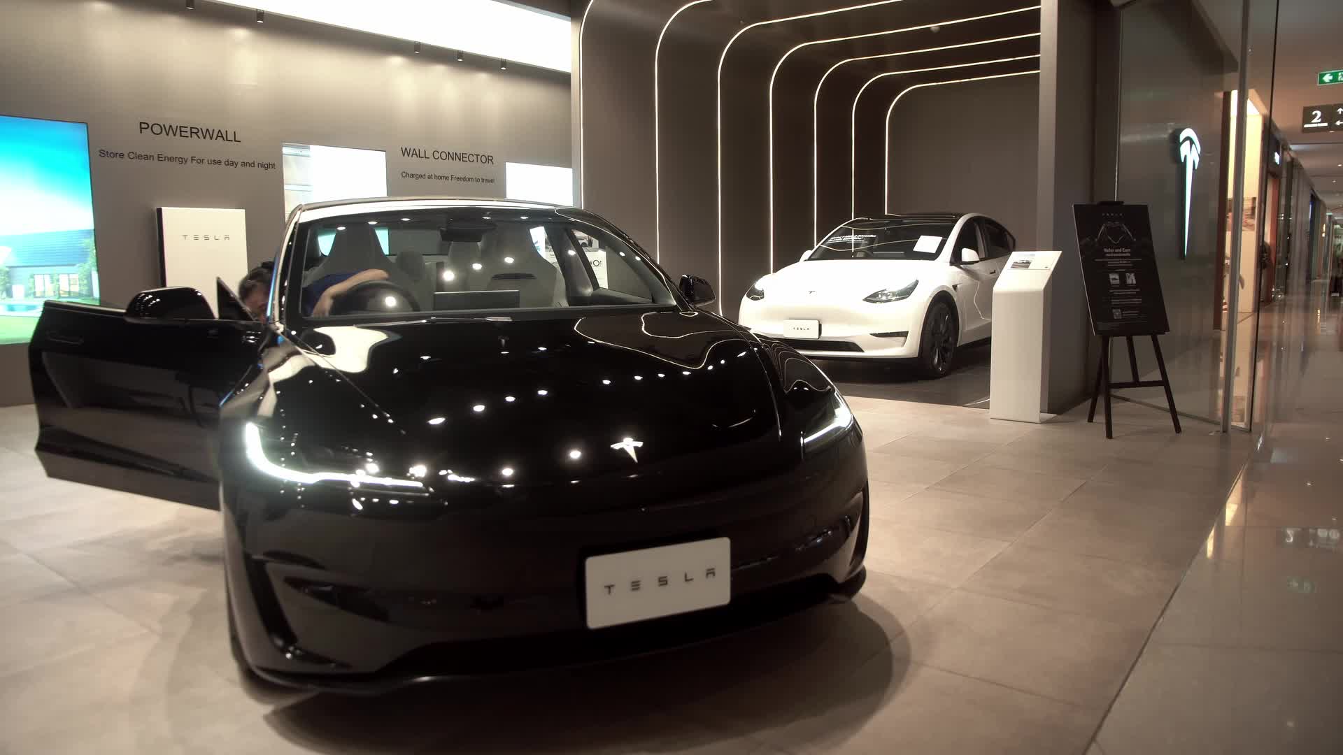 Tesla in Thailand.
