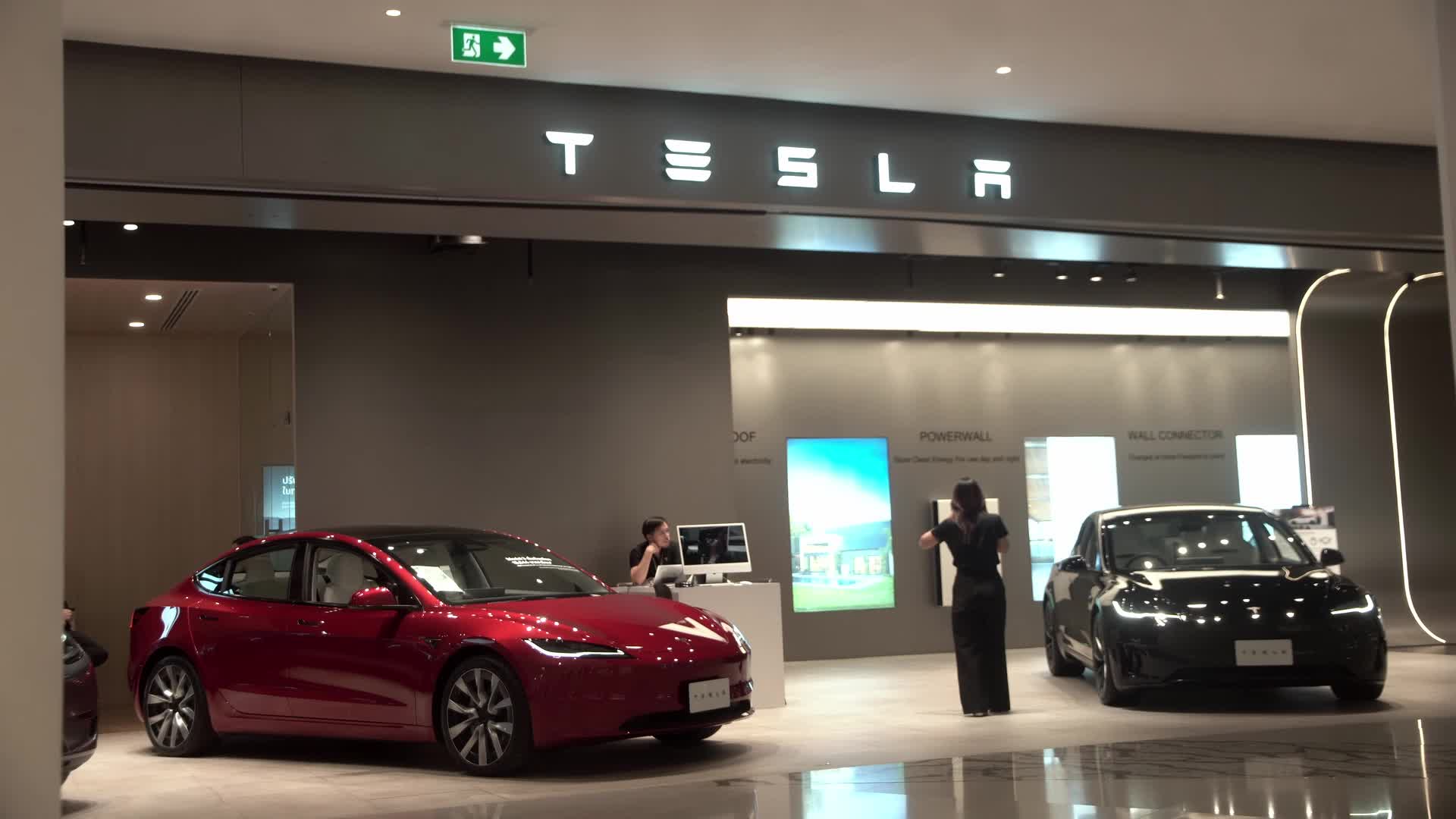 Tesla in Thailand.