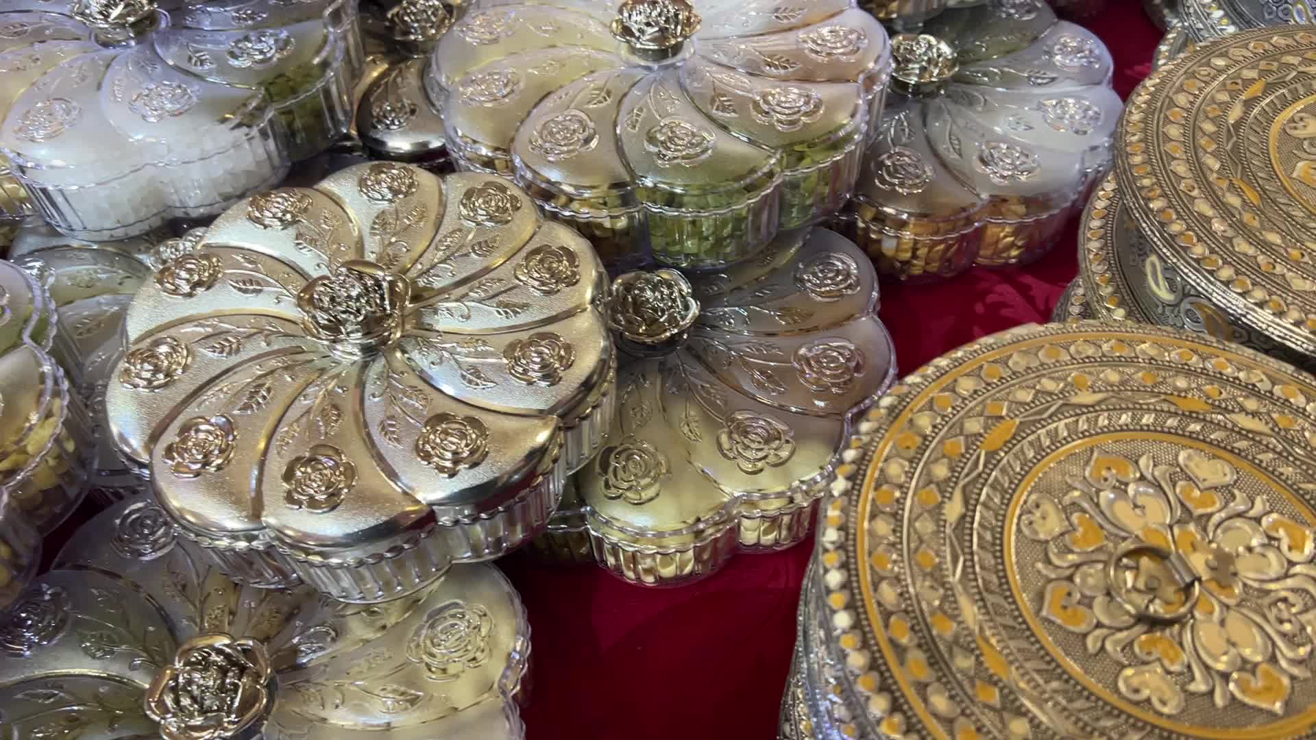 Traditional Indian sweets for the festival of Diwali