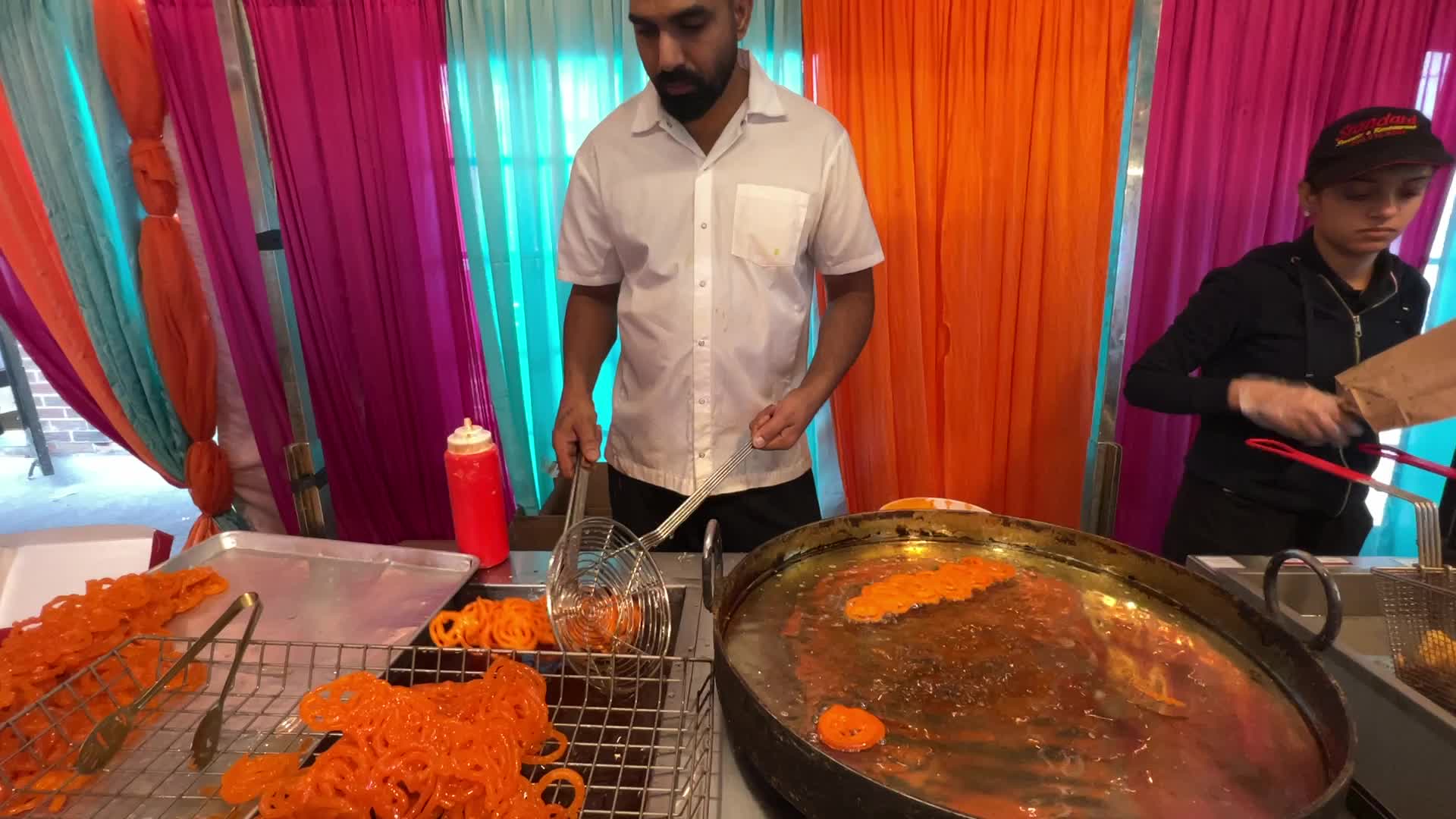 Traditional Indian sweets for the festival of Diwali