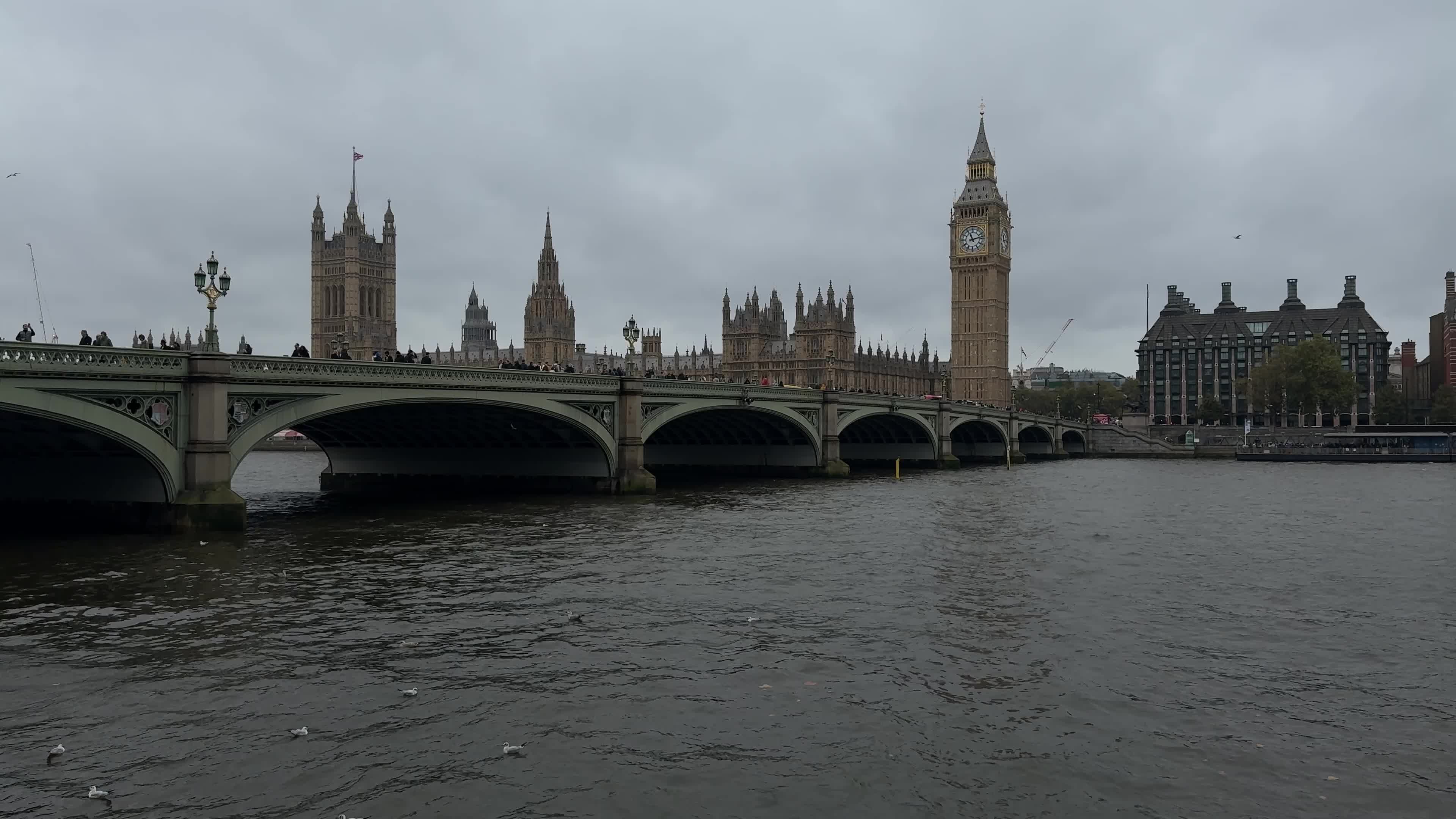 The Houses of Parliament in London