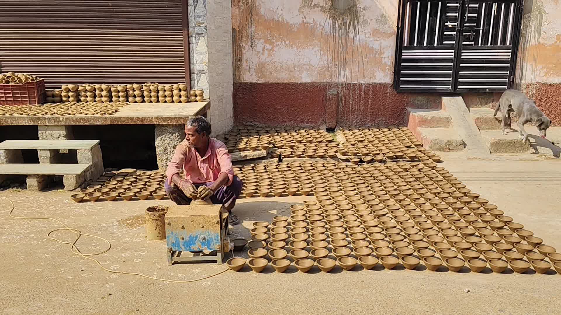 Preparation For Diwali Festival In India