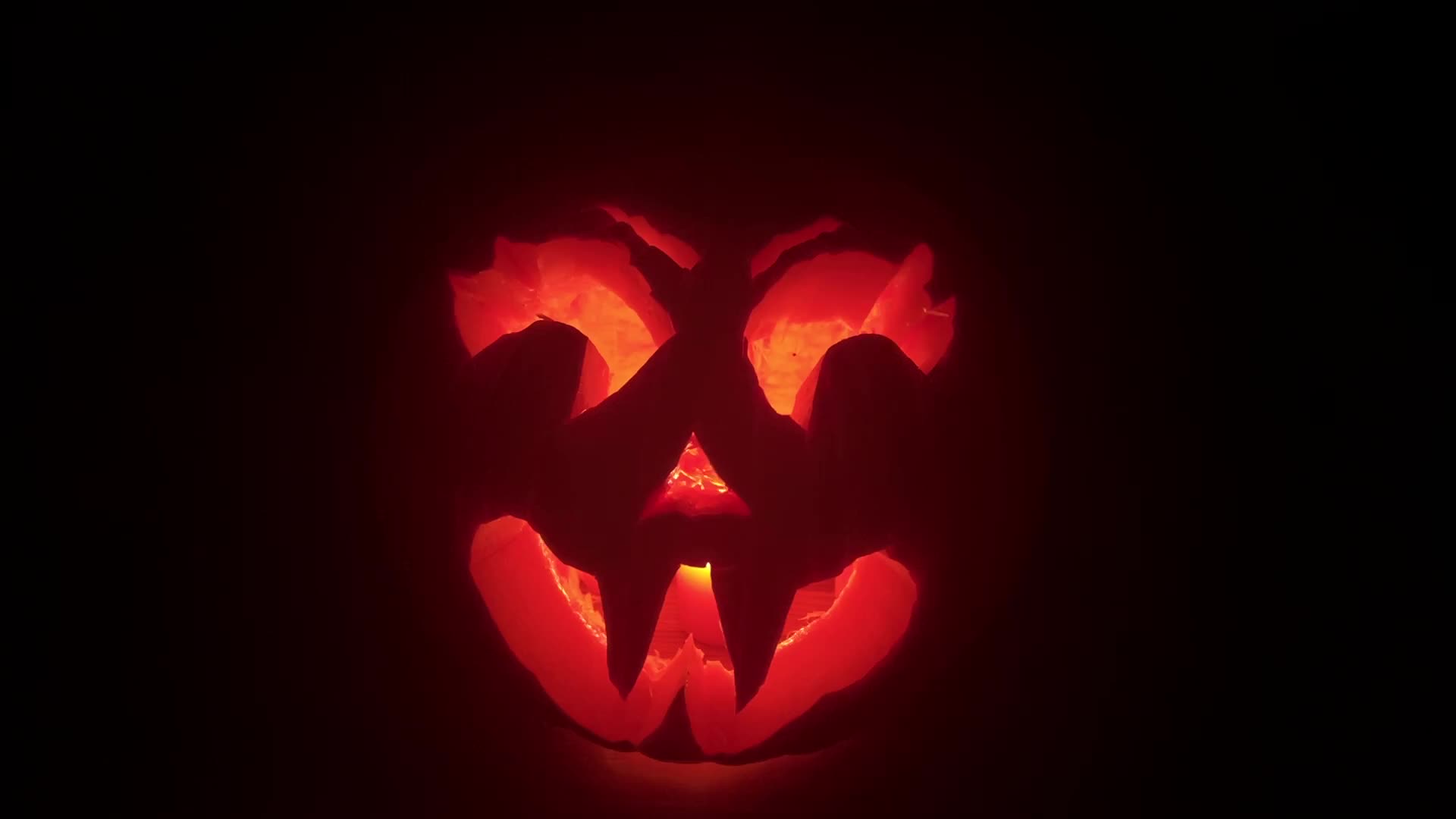 Halloween pumpkin carving in Toronto, Canada