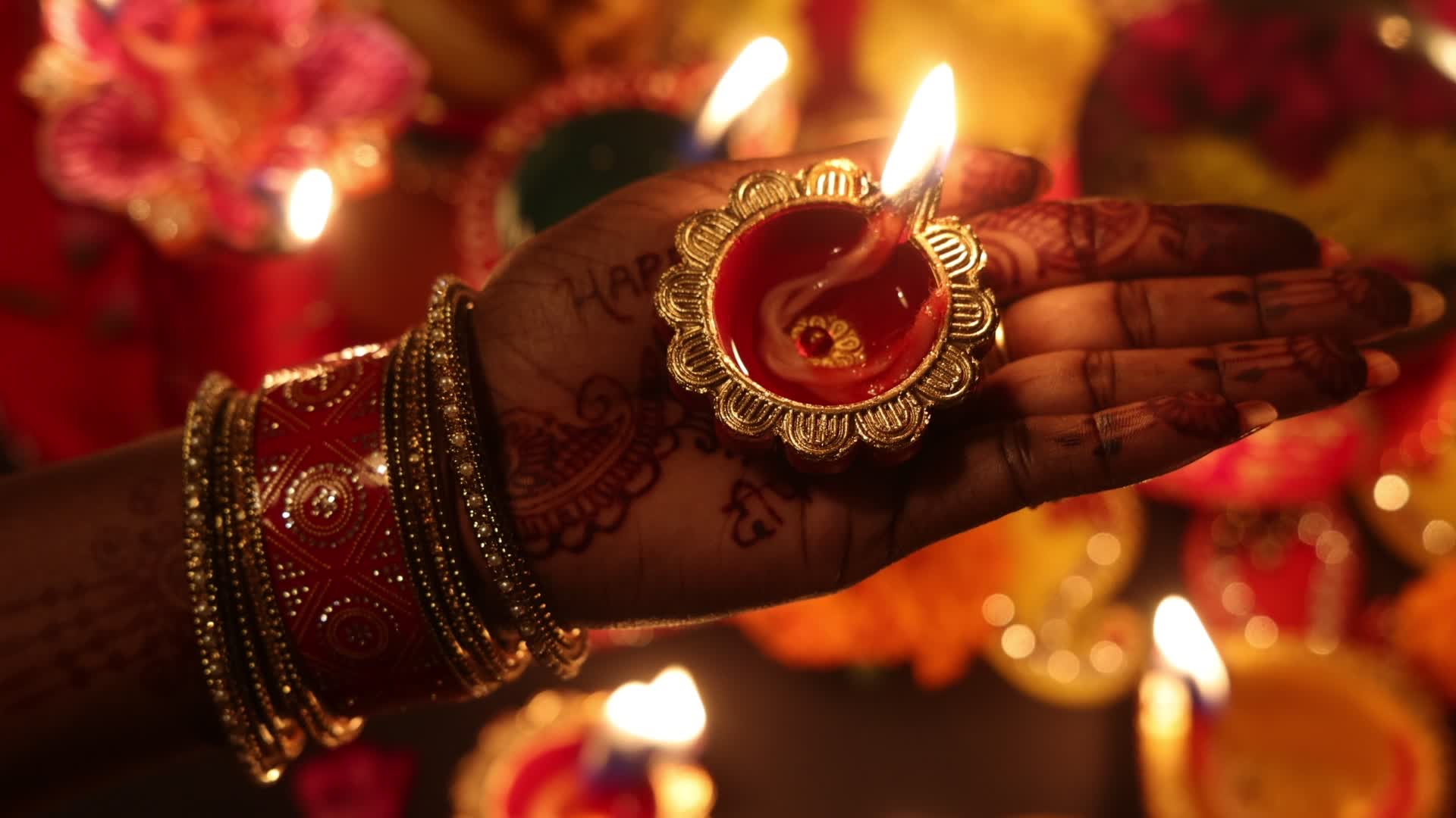 Hindu festival of Diwali in Toronto, Canada