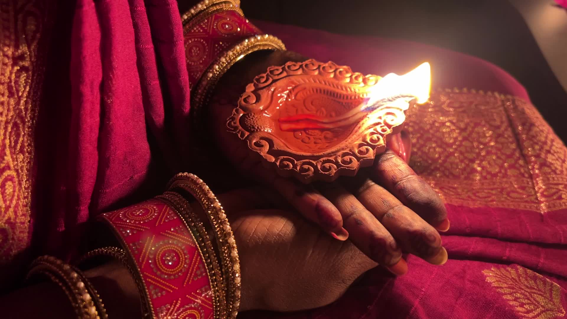Hindu festival of Diwali in Toronto, Canada