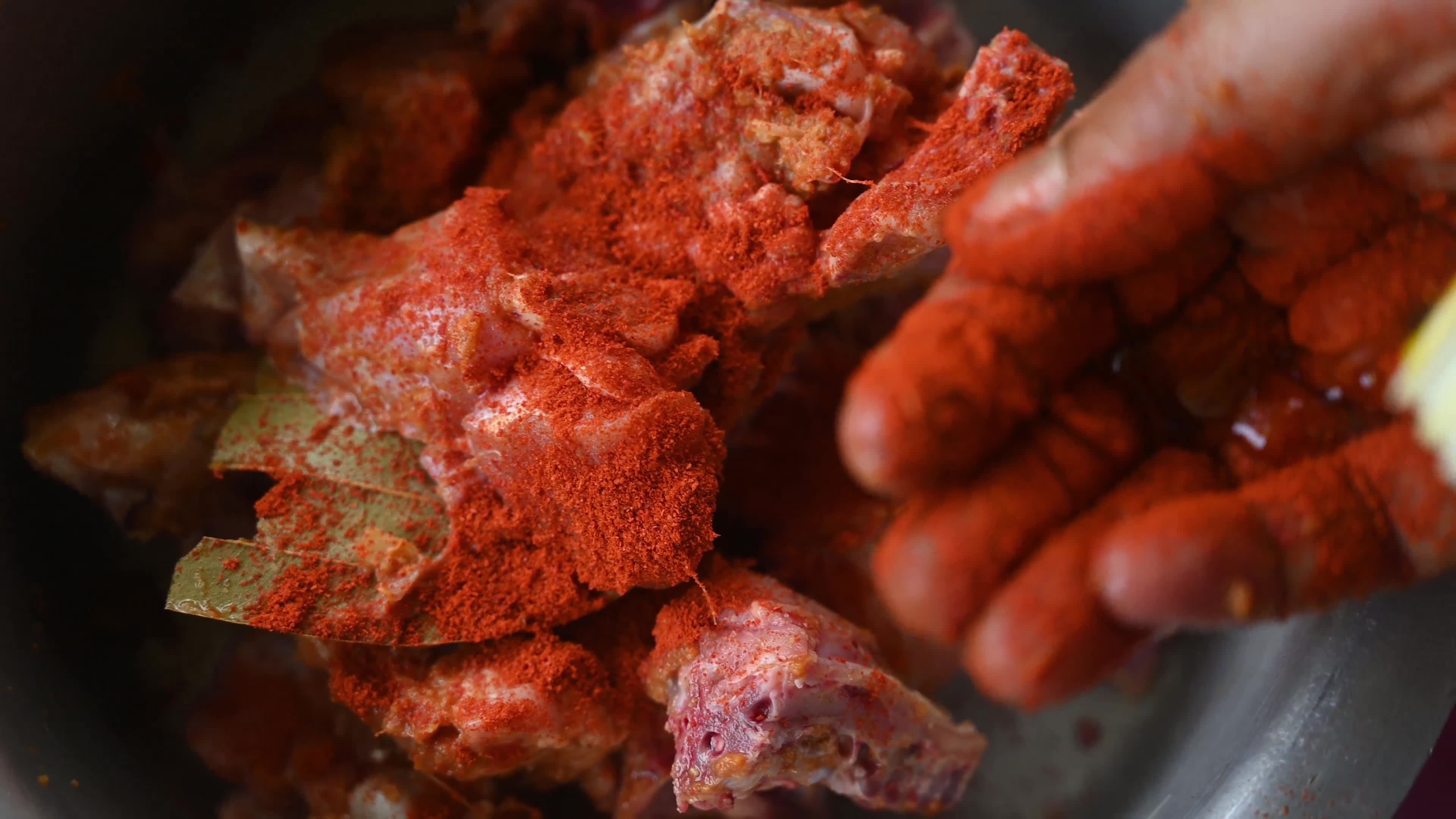 Traditional Indian Spice Stone Grinding: Handcrafted Stone Process in Household - Culinary Heritage