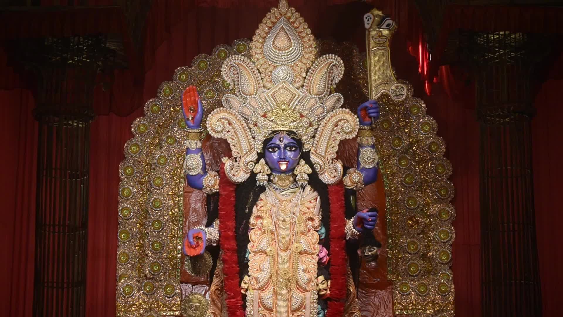 Kali Puja Festival In India