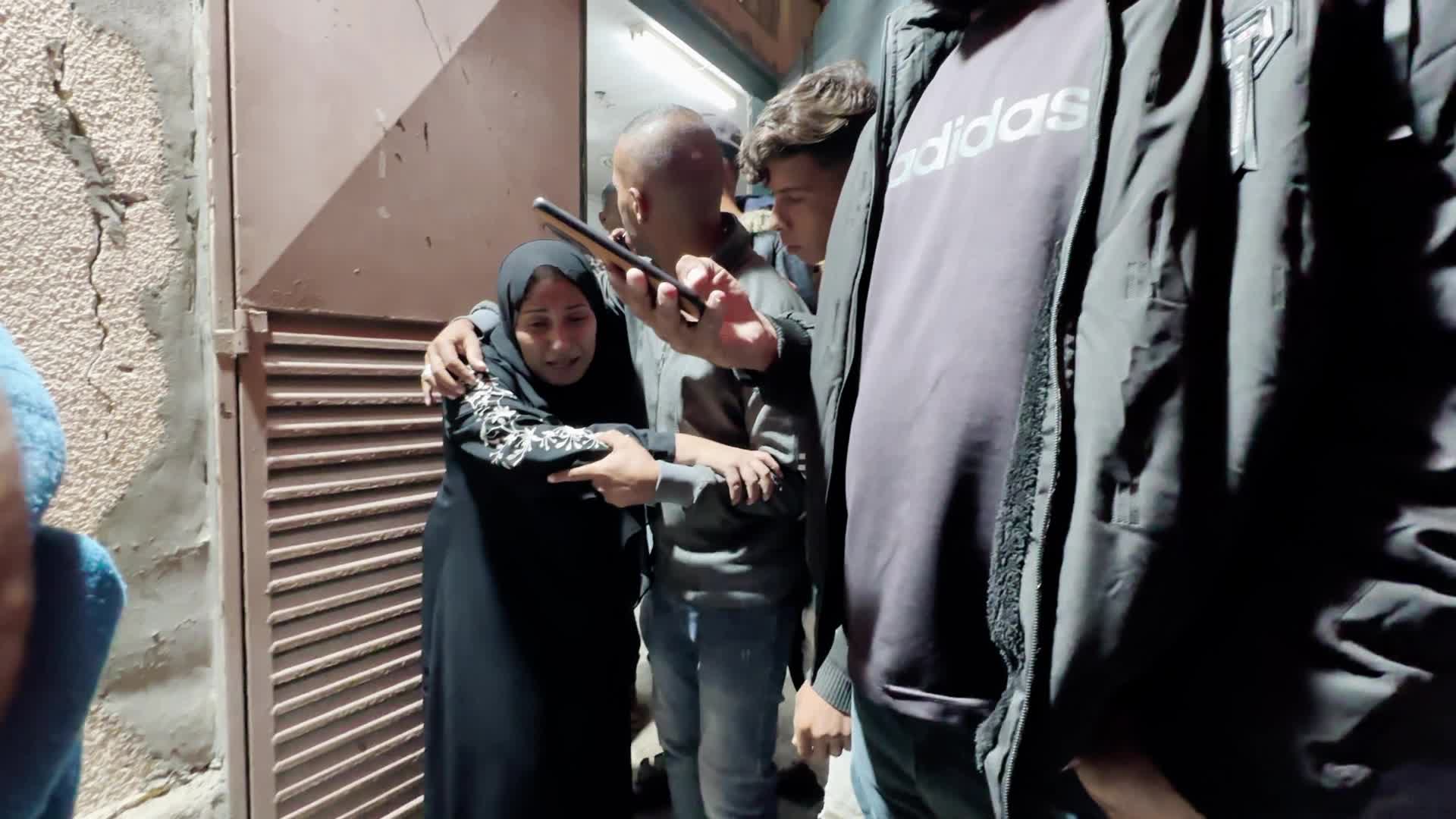 Palestinians Mourn Victims of Israeli Airstrike at al-Aqsa Martyrs Hospital in Central Gaza