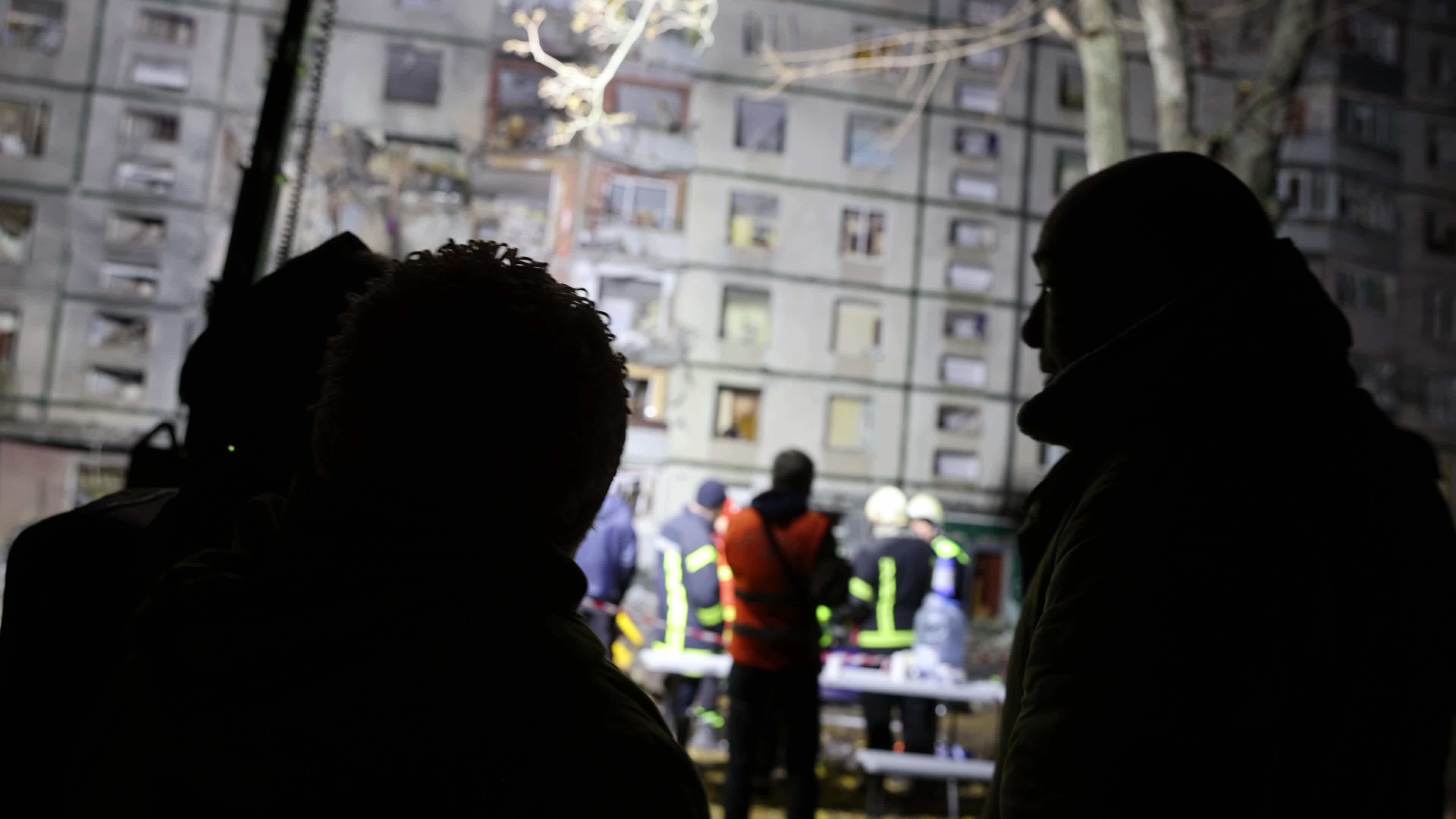 Russian Airstrike in Kharkiv, Ukraine