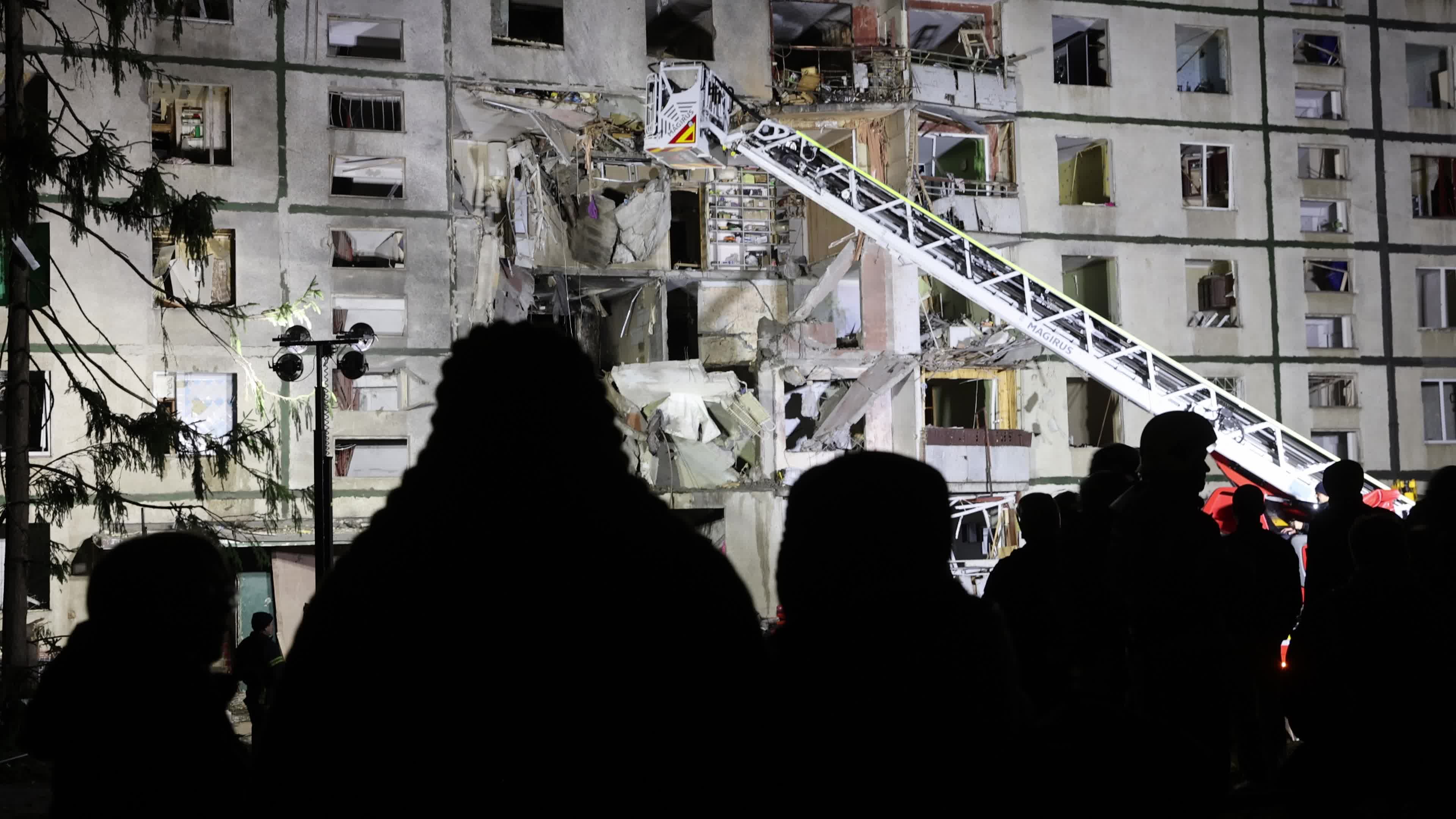 Russian Airstrike in Kharkiv, Ukraine