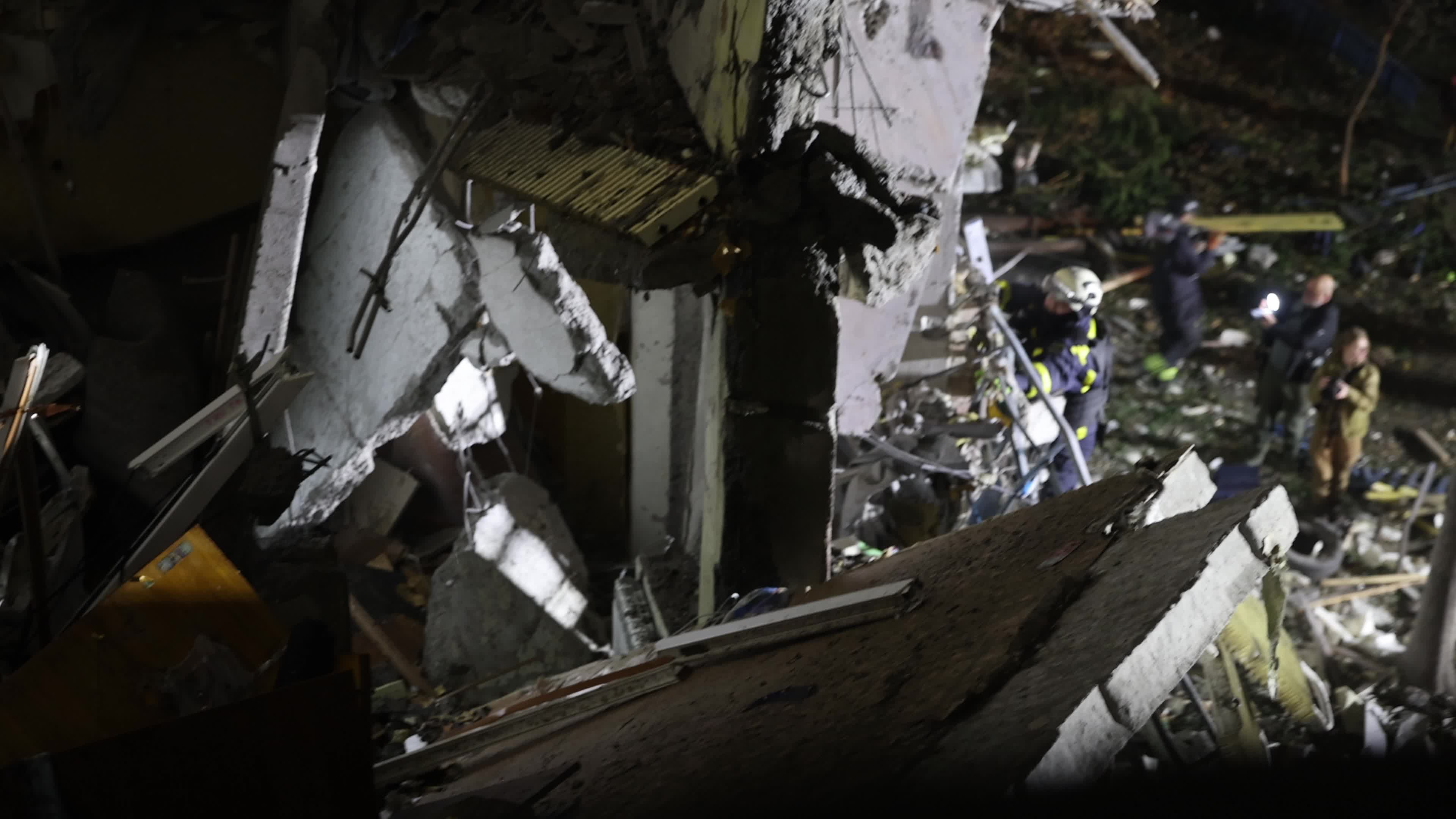 Russian Airstrike in Kharkiv, Ukraine