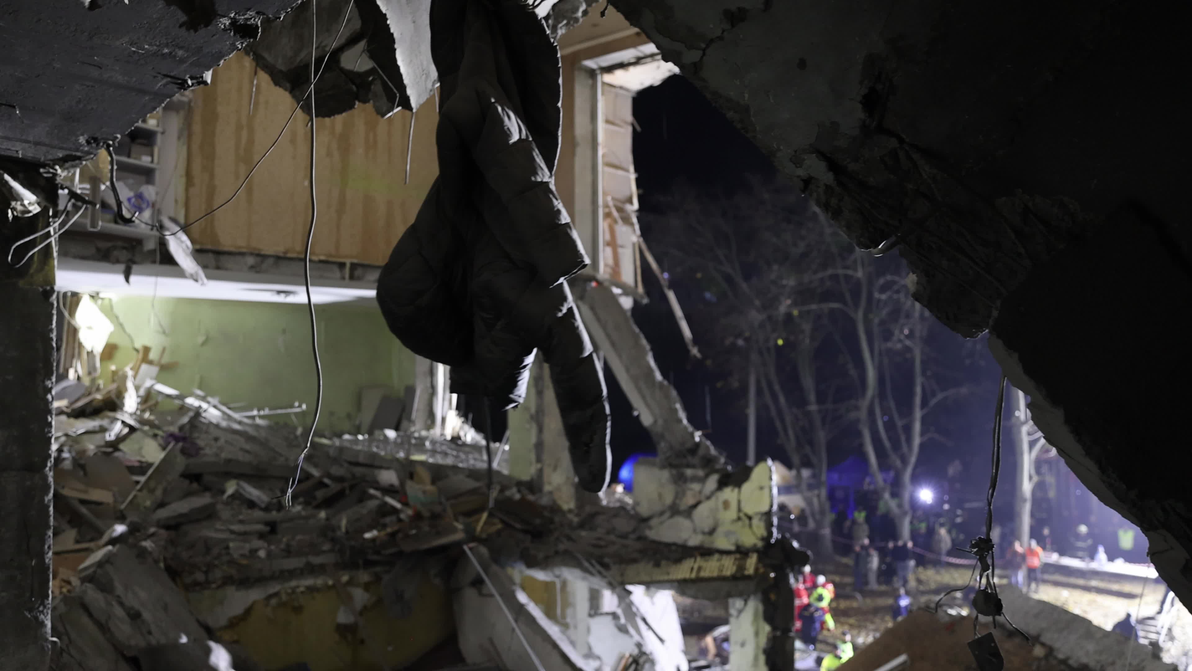 Russian Airstrike in Kharkiv, Ukraine