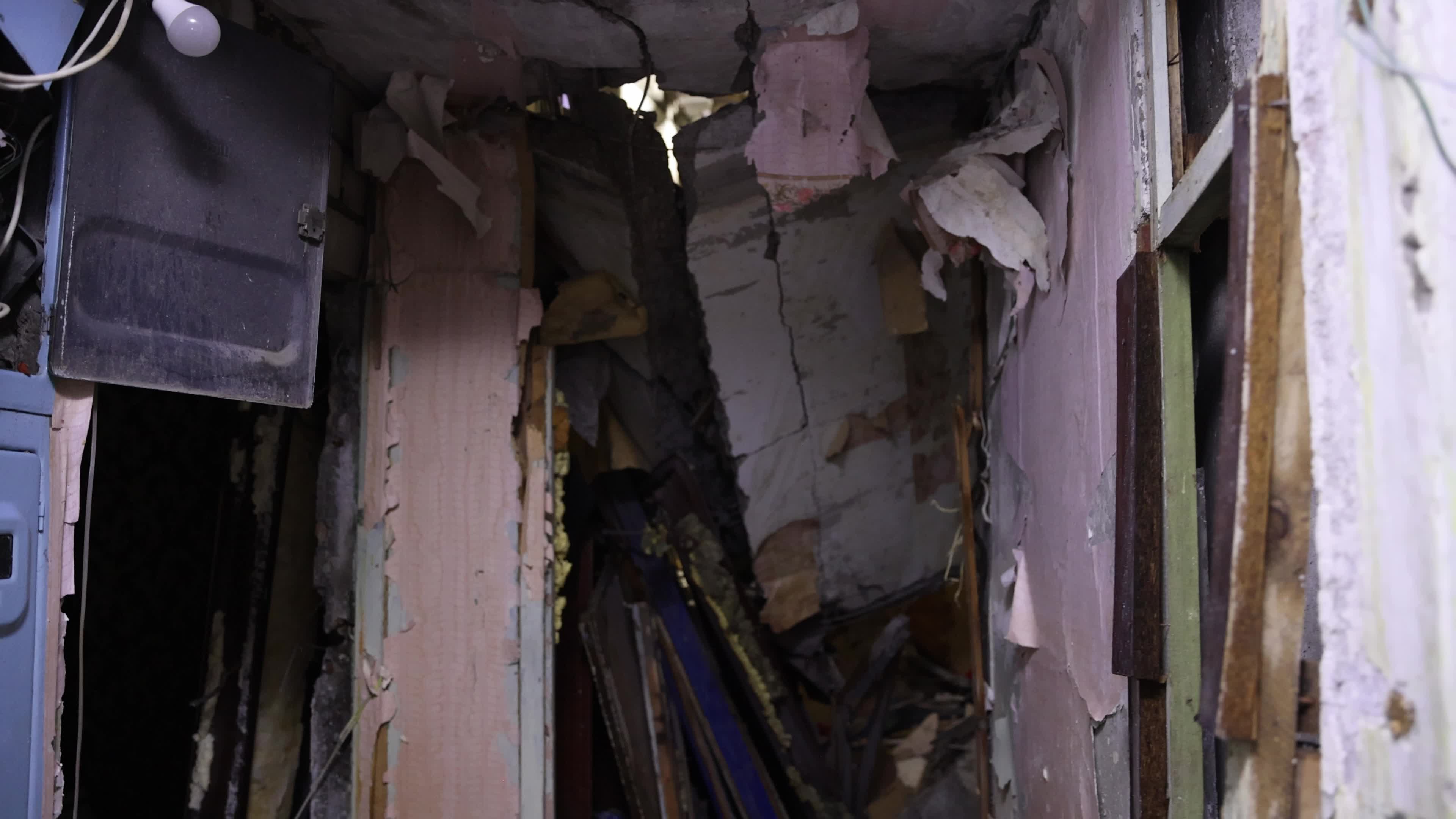 Russian Airstrike in Kharkiv, Ukraine