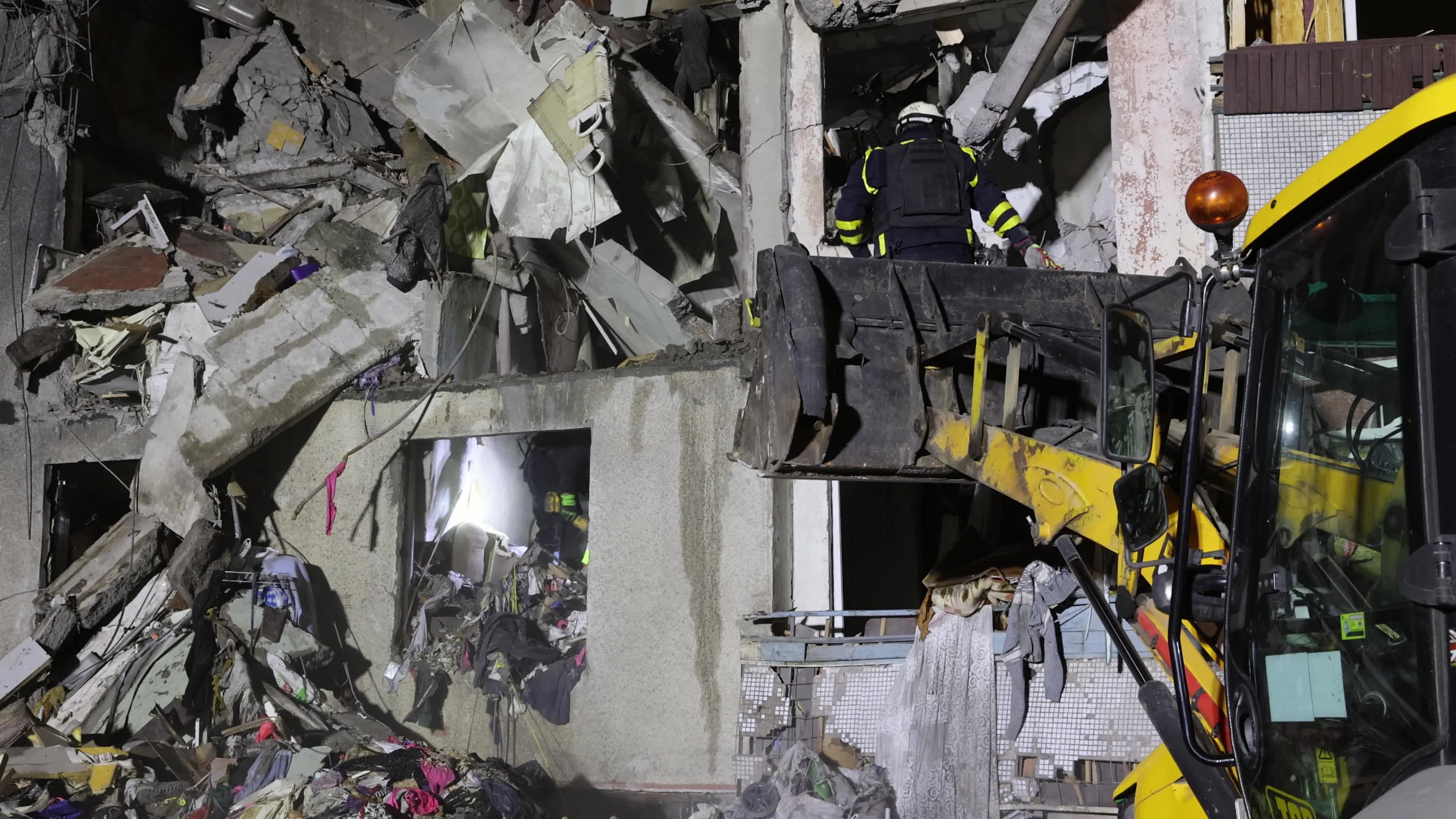 Russian Airstrike in Kharkiv, Ukraine