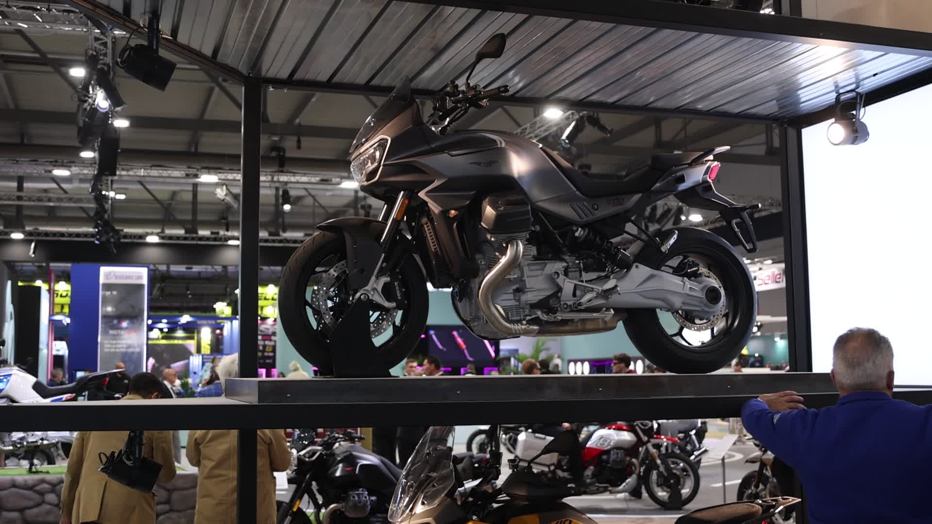 The inauguration of the 110th edition of EICMA Milan Motorcycle Show at Rho Fiera Milano In Milan
