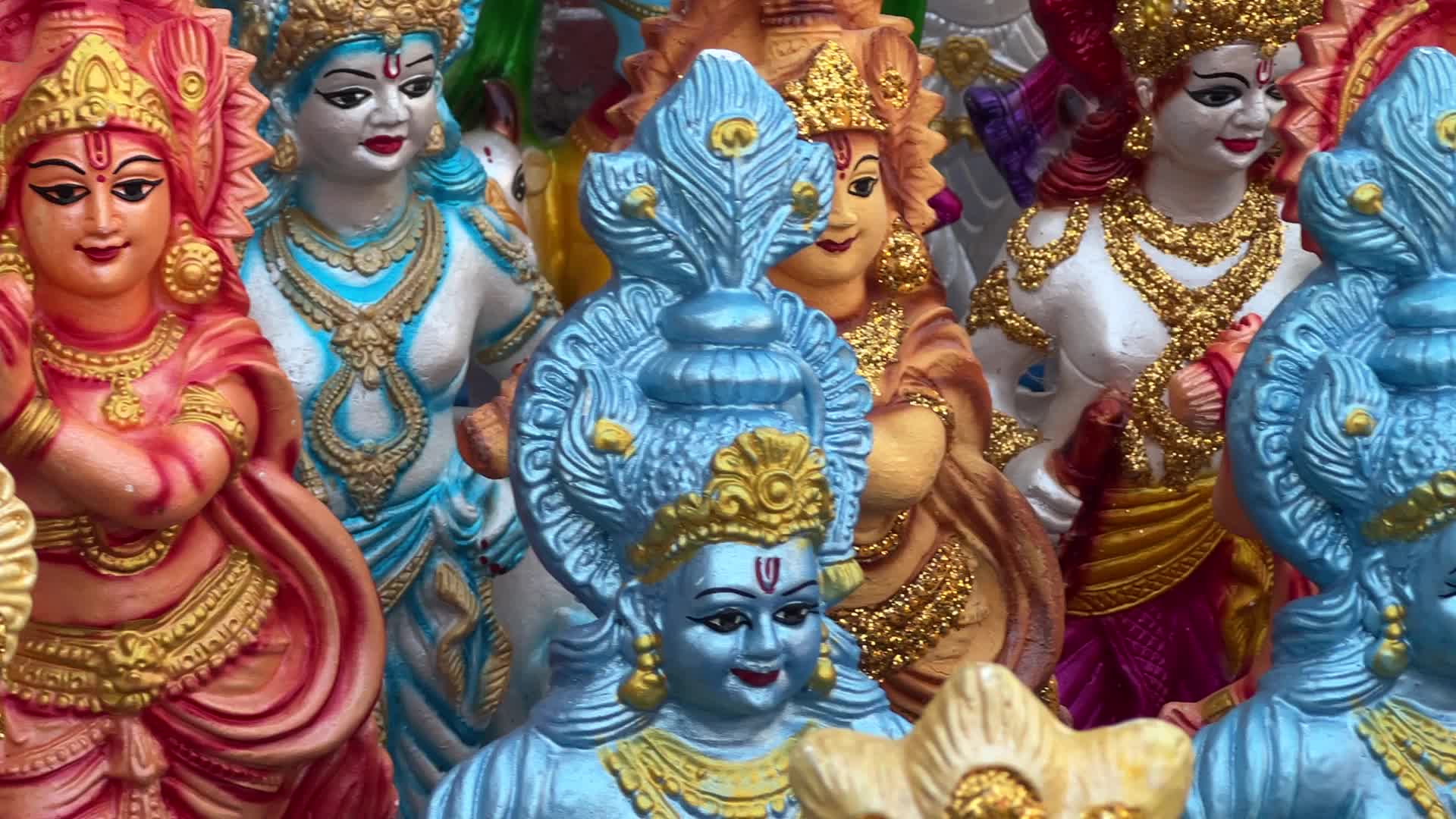 Preparation for the Vishu Festival In Trivandrum